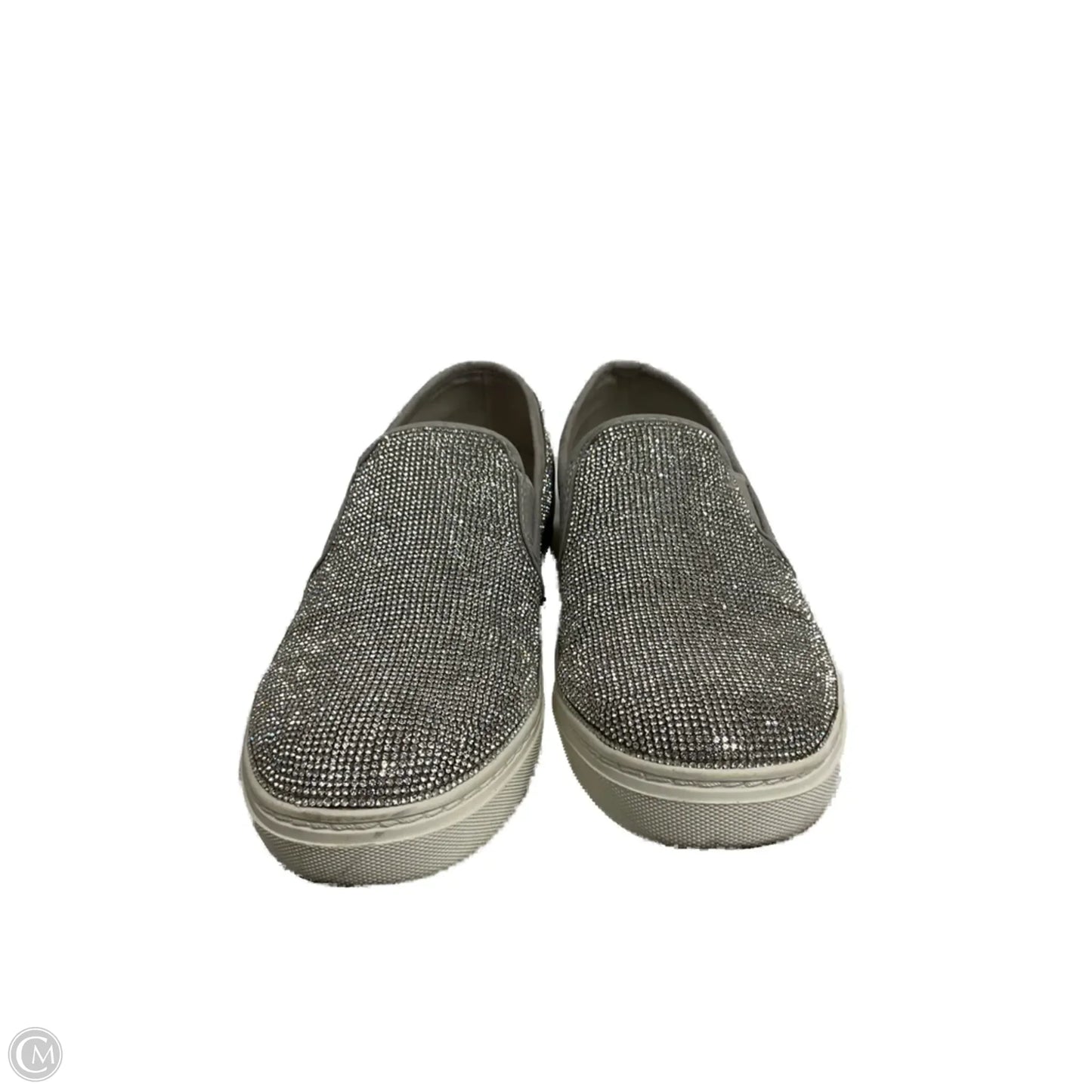 Shoes Flats By Steve Madden In Silver, Size: 8.5