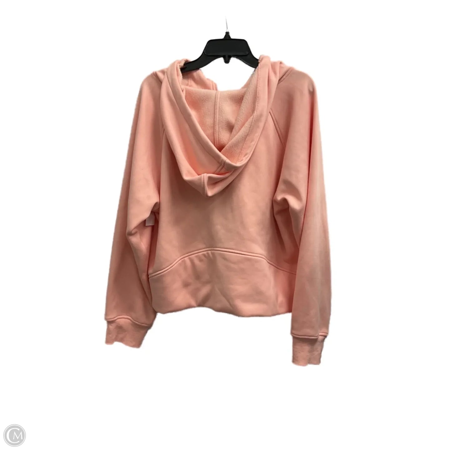 Sweatshirt Hoodie By Clothes Mentor In Pink, Size: 30