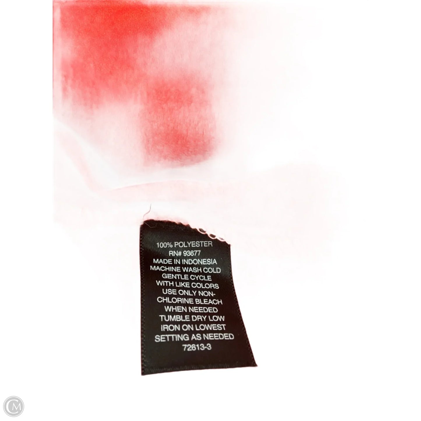 Top Long Sleeve By Worthington In Red, Size: Xl