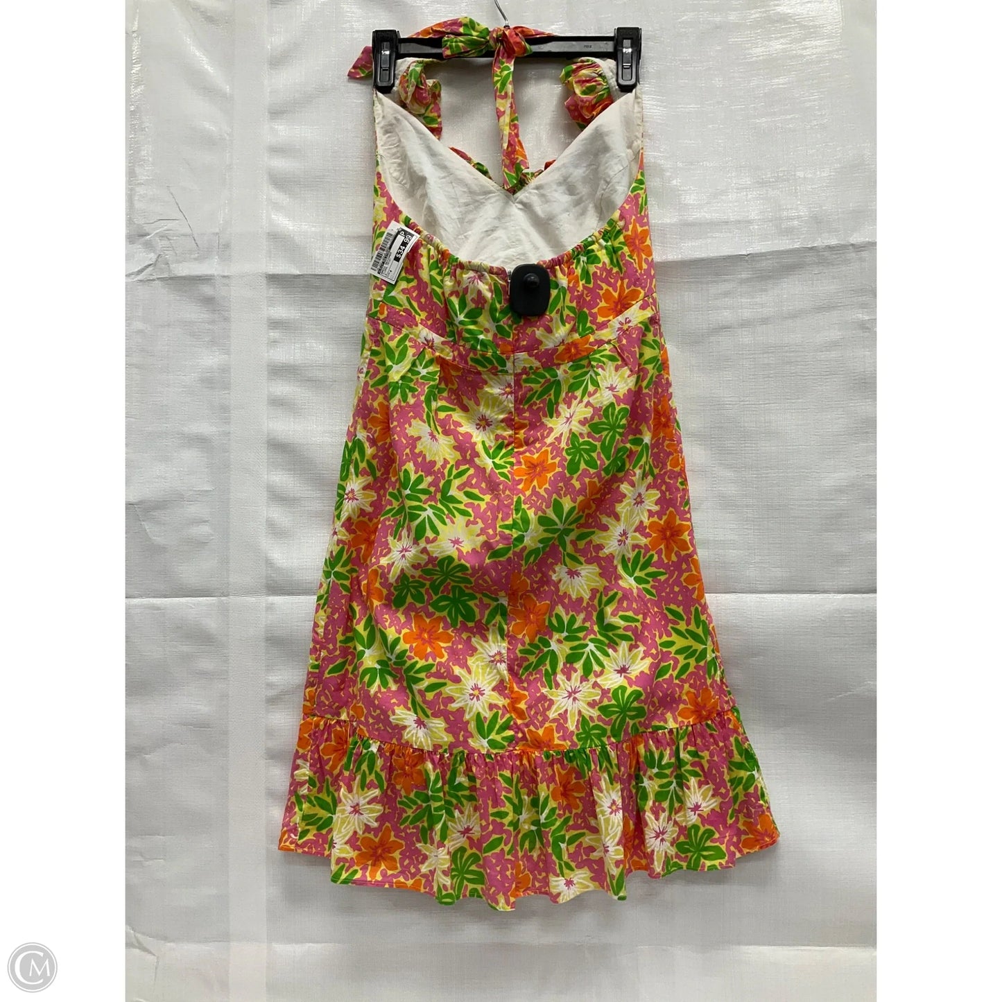 Dress Designer By Lilly Pulitzer In Floral Print, Size: 4