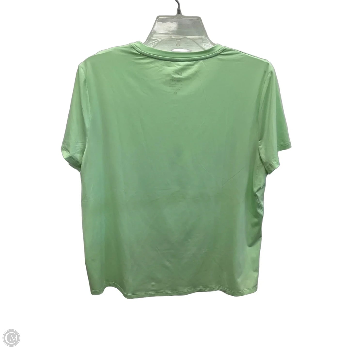 Top Short Sleeve By Nike Apparel In Green, Size: M