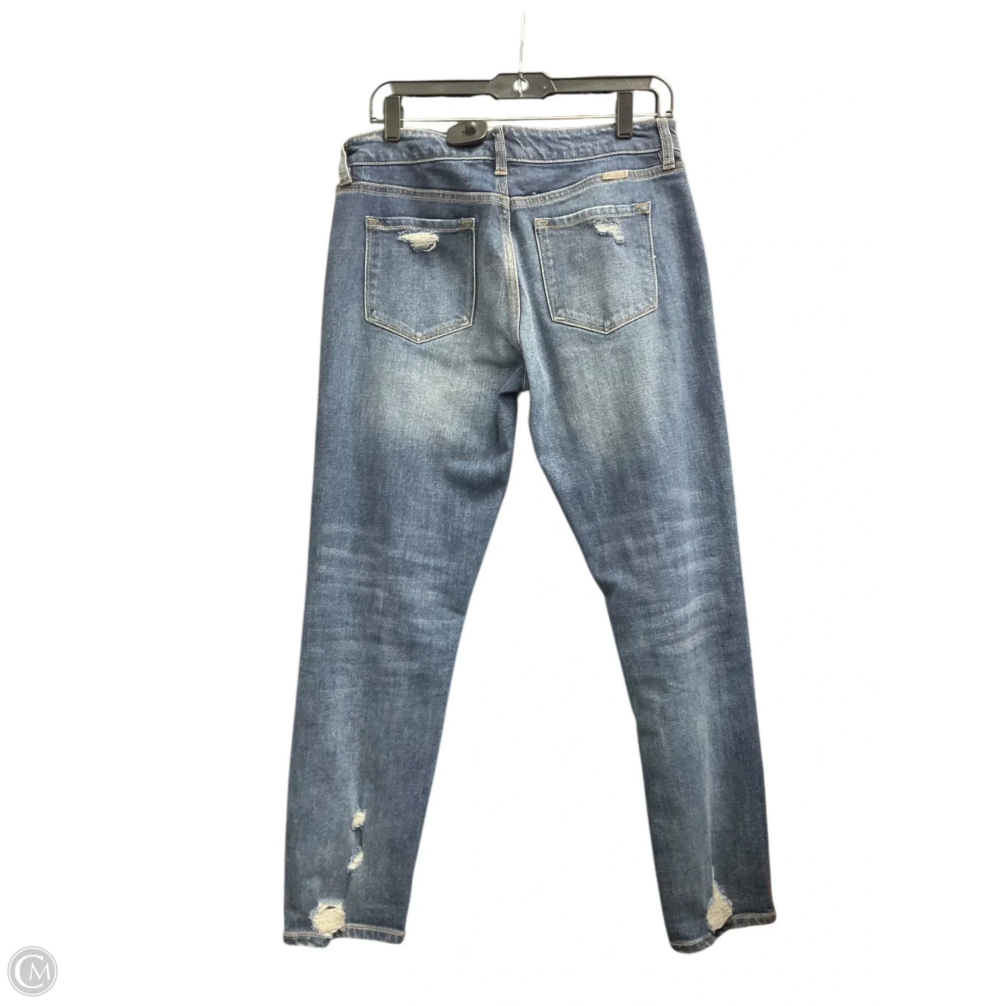 Jeans Straight By Kancan In Blue Denim, Size: 4