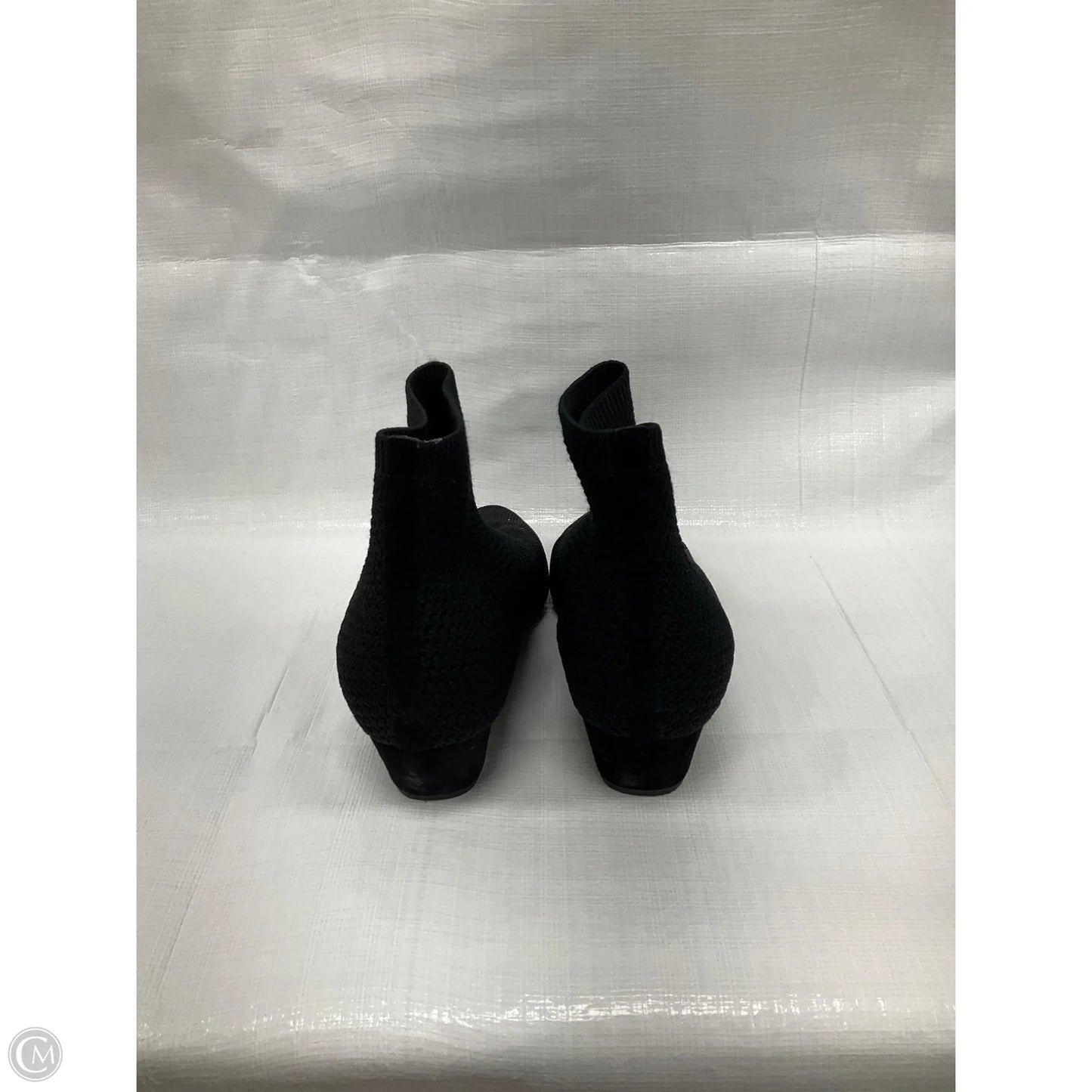 Boots Ankle Flats By Eileen Fisher In Black, Size: 8