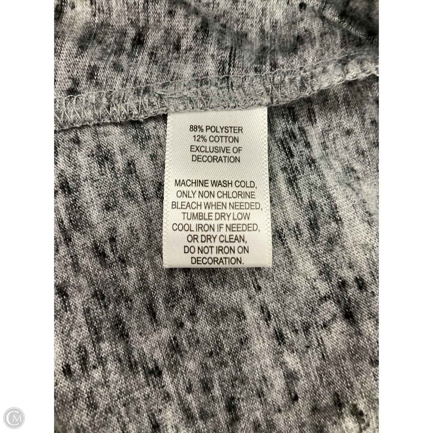 Top Long Sleeve By Loft In Grey, Size: S