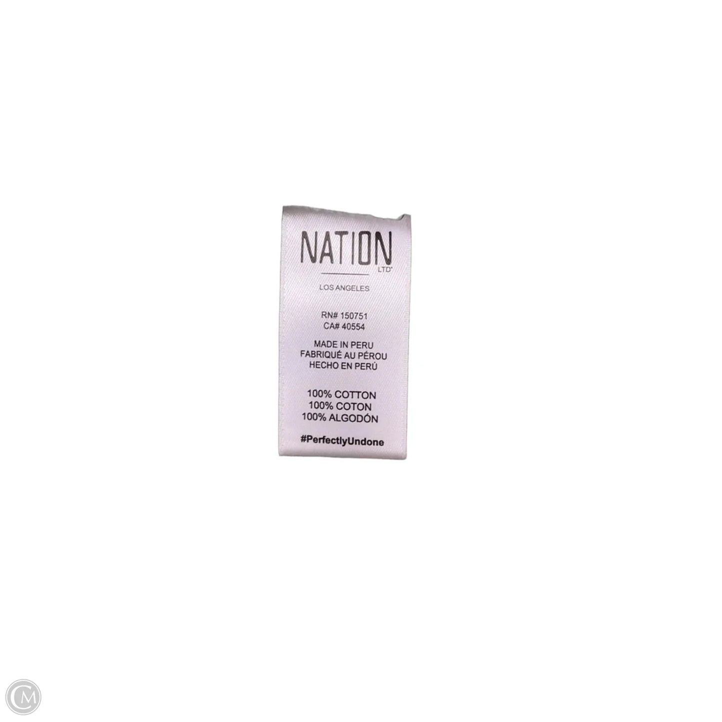 Dress Casual Midi By Nation In Green, Size: S