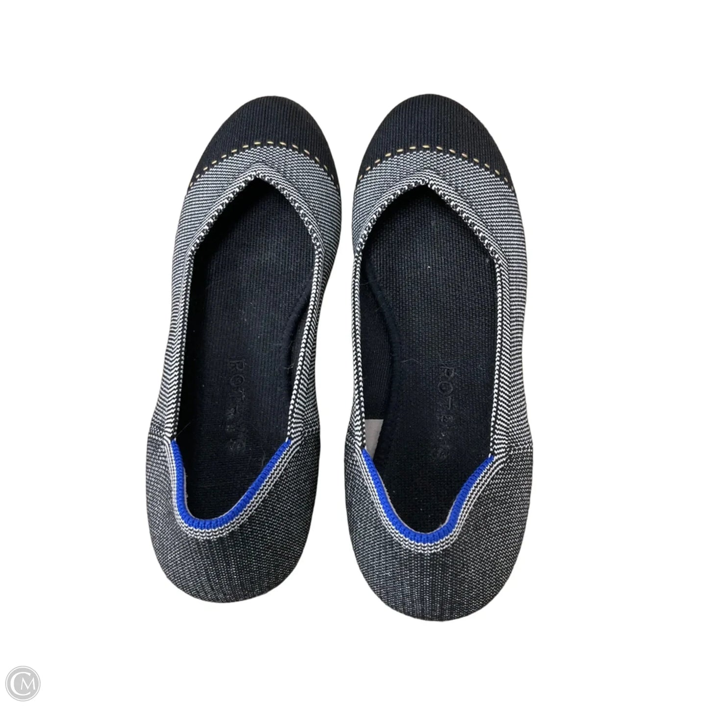 Shoes Flats By Rothys In Grey, Size: 7.5