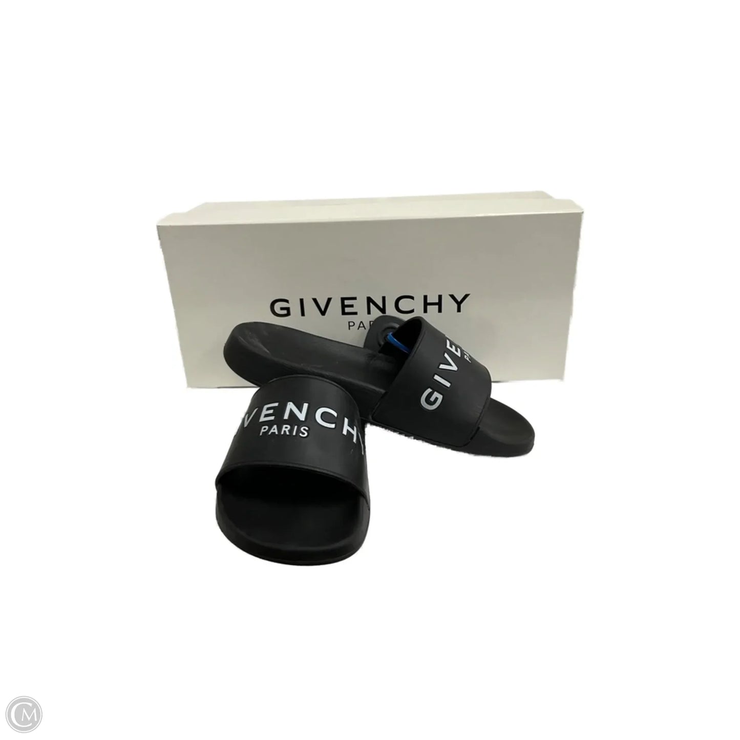 Sandals Luxury Designer By Givenchy In Black, Size: 6.5