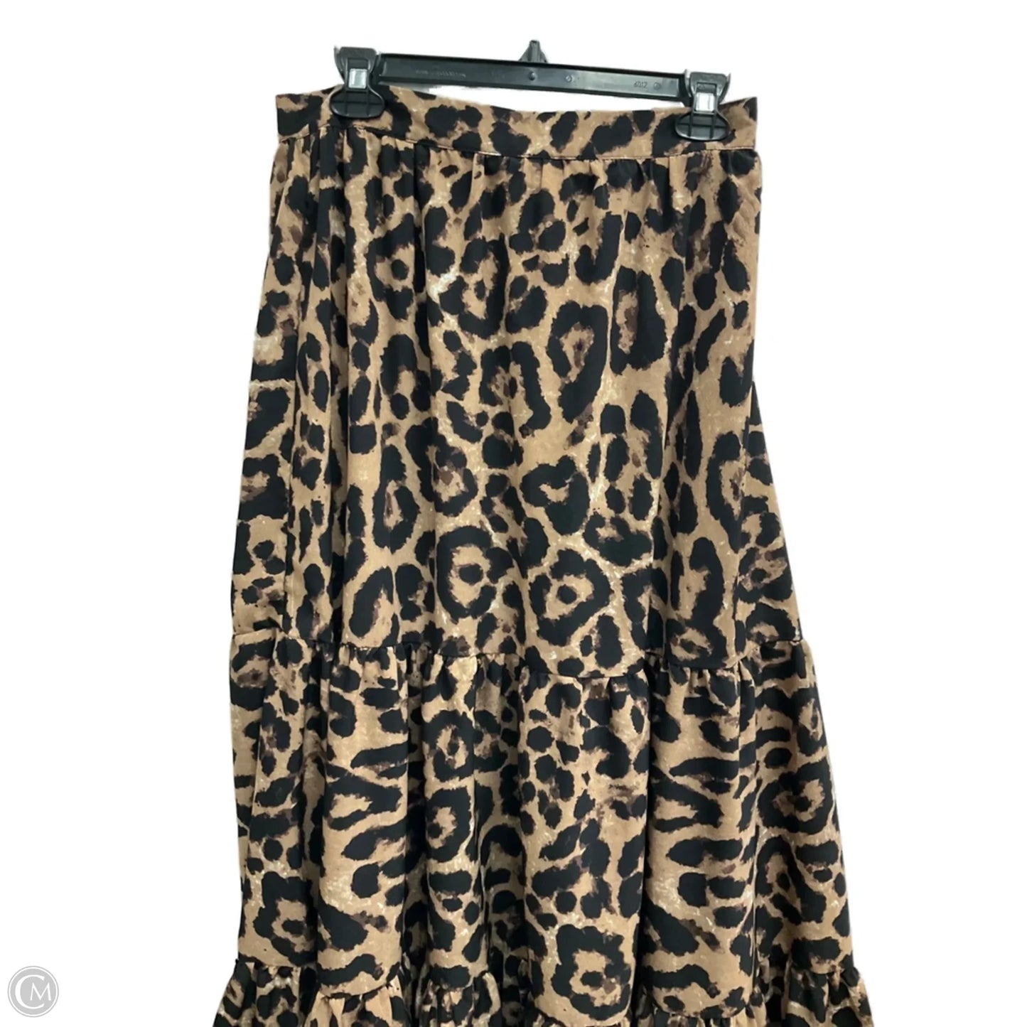Skirt Maxi By Nasty Gal In Animal Print, Size: 16