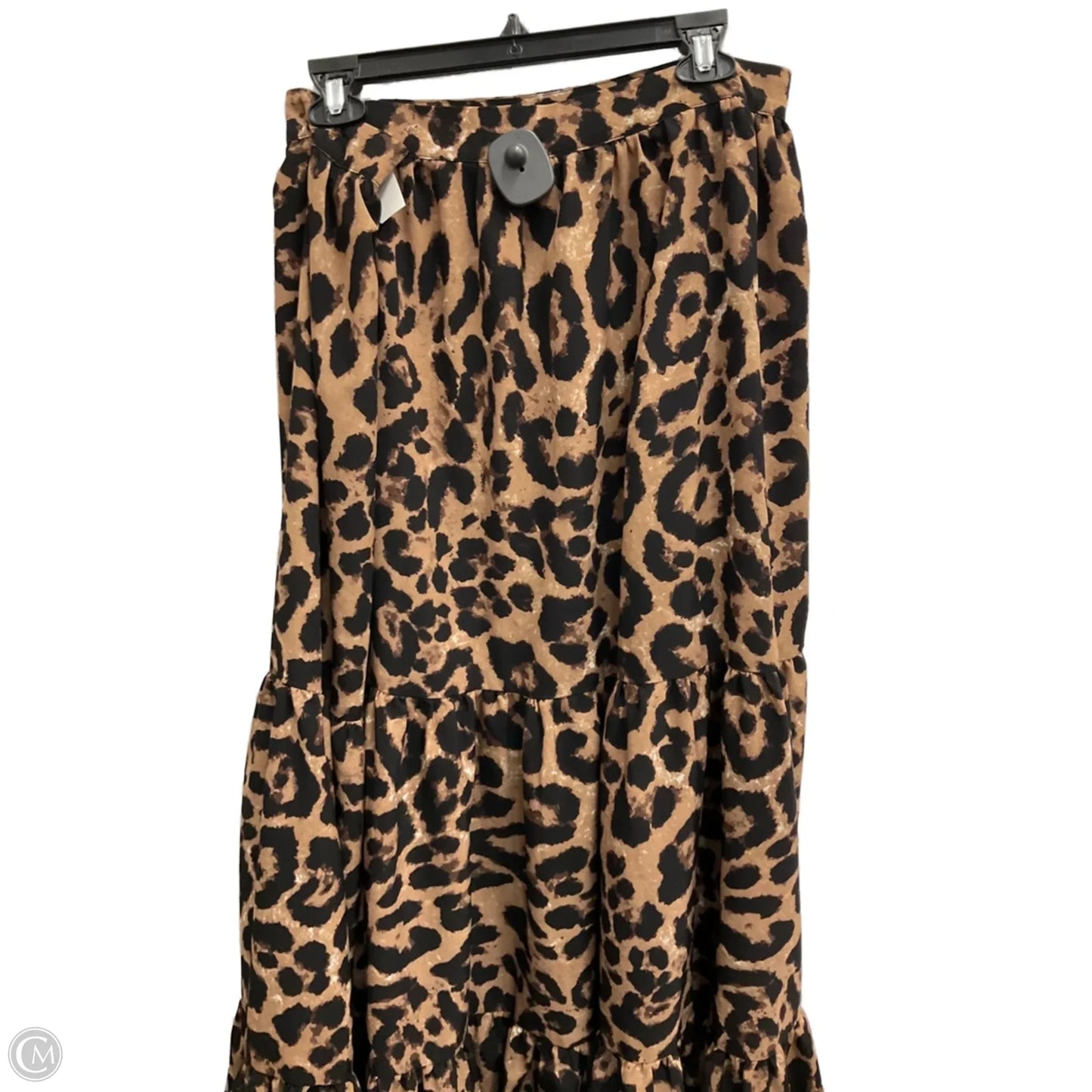Skirt Maxi By Nasty Gal In Animal Print, Size: 16