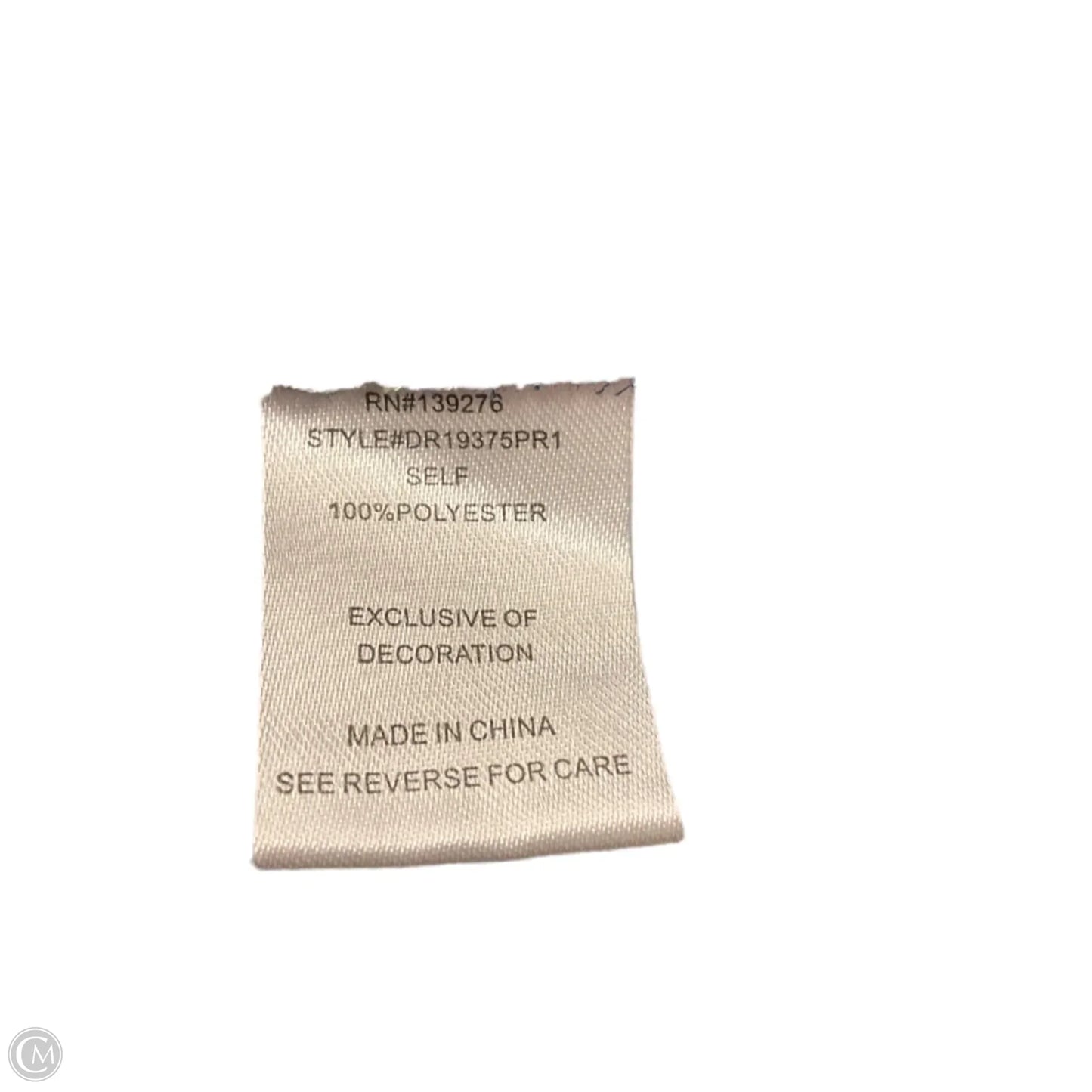 Top Sleeveless By Dr2 In Floral Print, Size: L