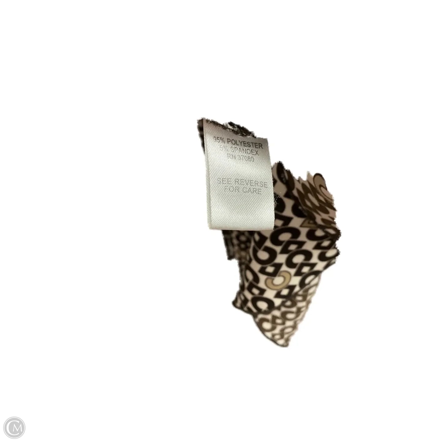 Top Sleeveless By Cato In Brown, Size: Xl