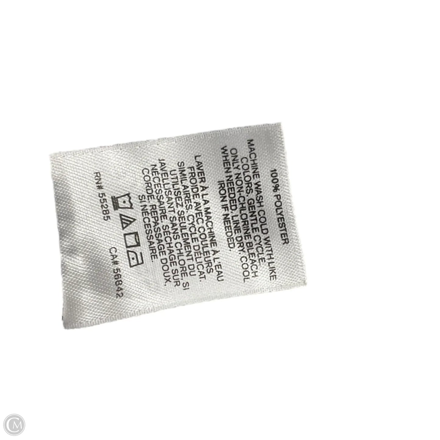 Top Sleeveless By Express In Striped Pattern, Size: Xs