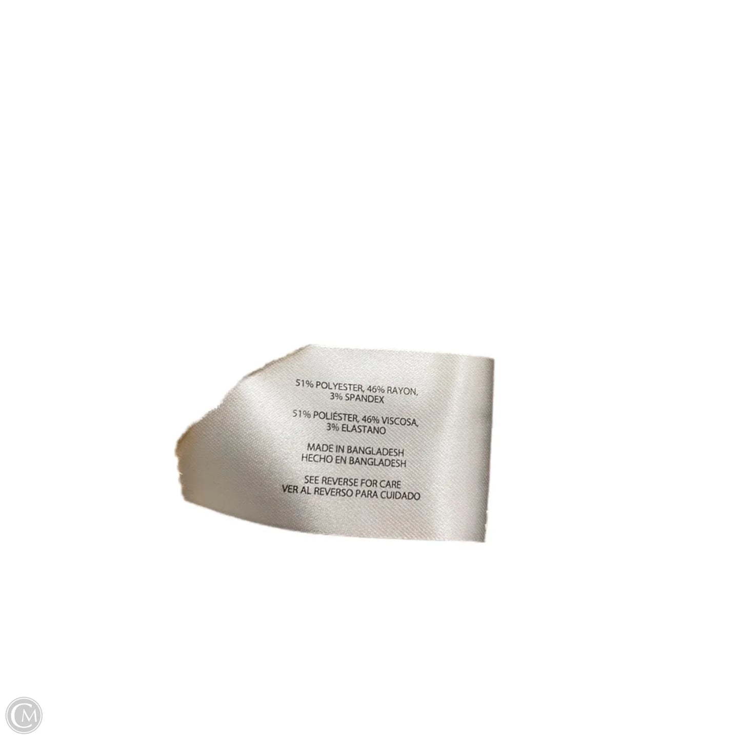 Top Sleeveless By Orvis In Yellow, Size: M