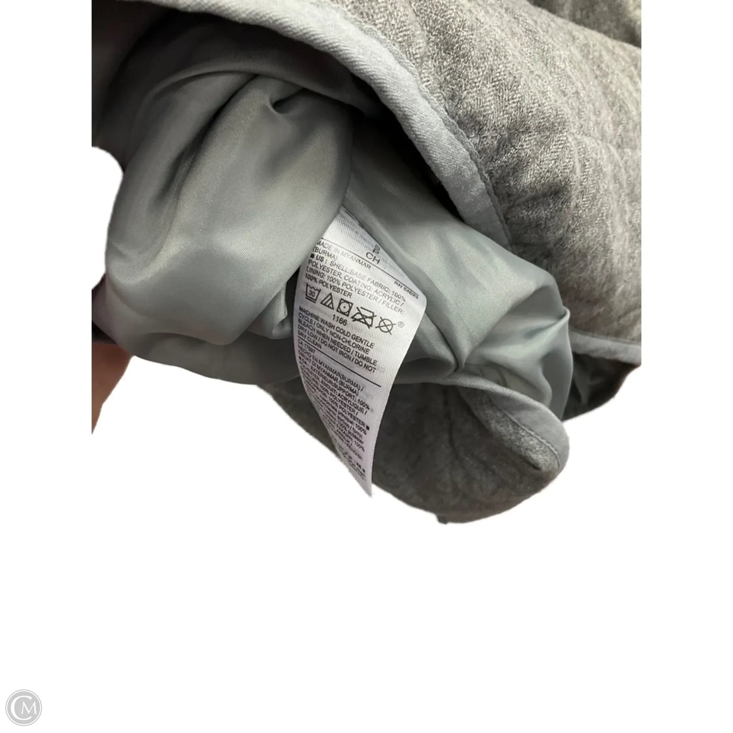 Vest Puffer & Quilted By Old Navy In Grey, Size: S