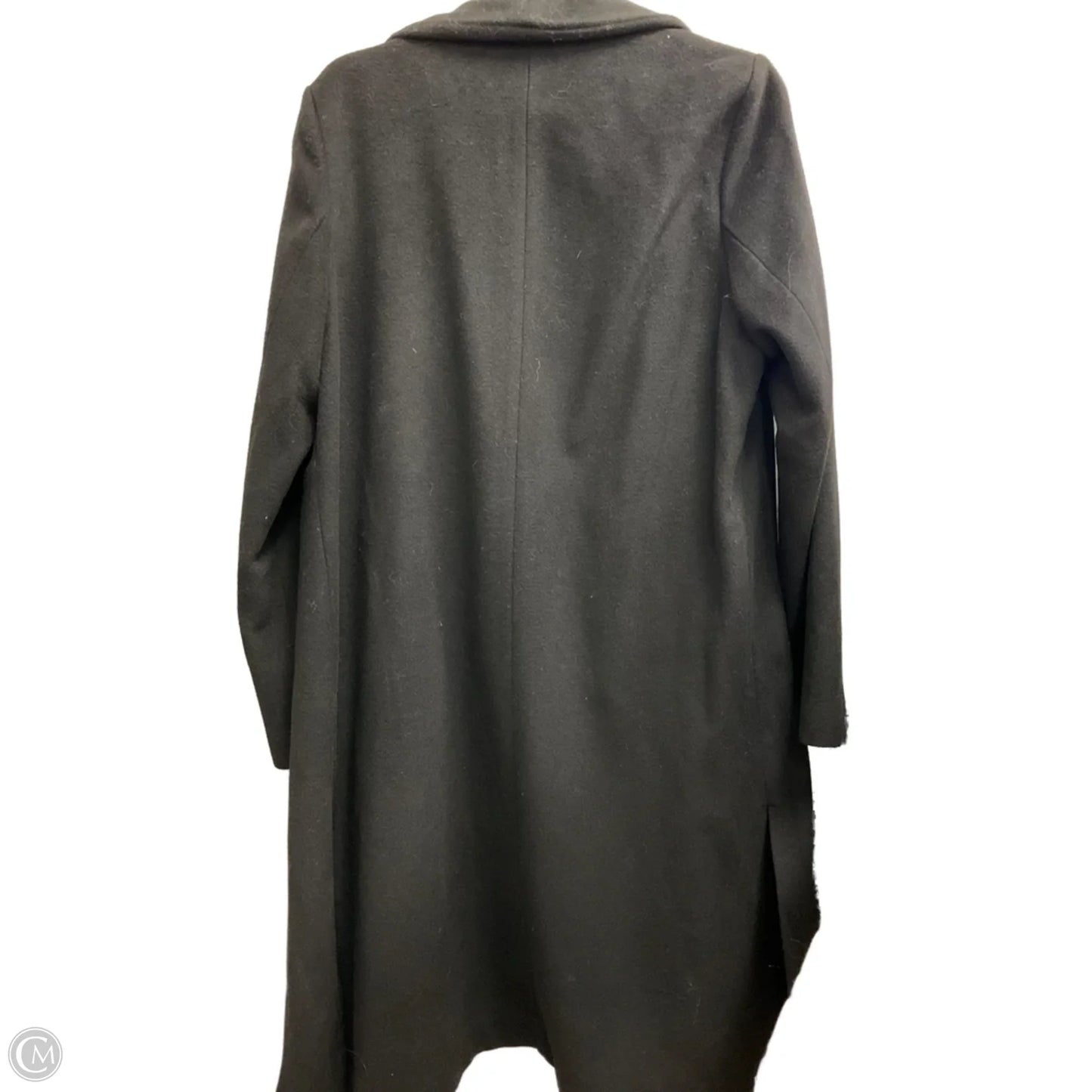 Coat Designer By Milly In Black, Size: L