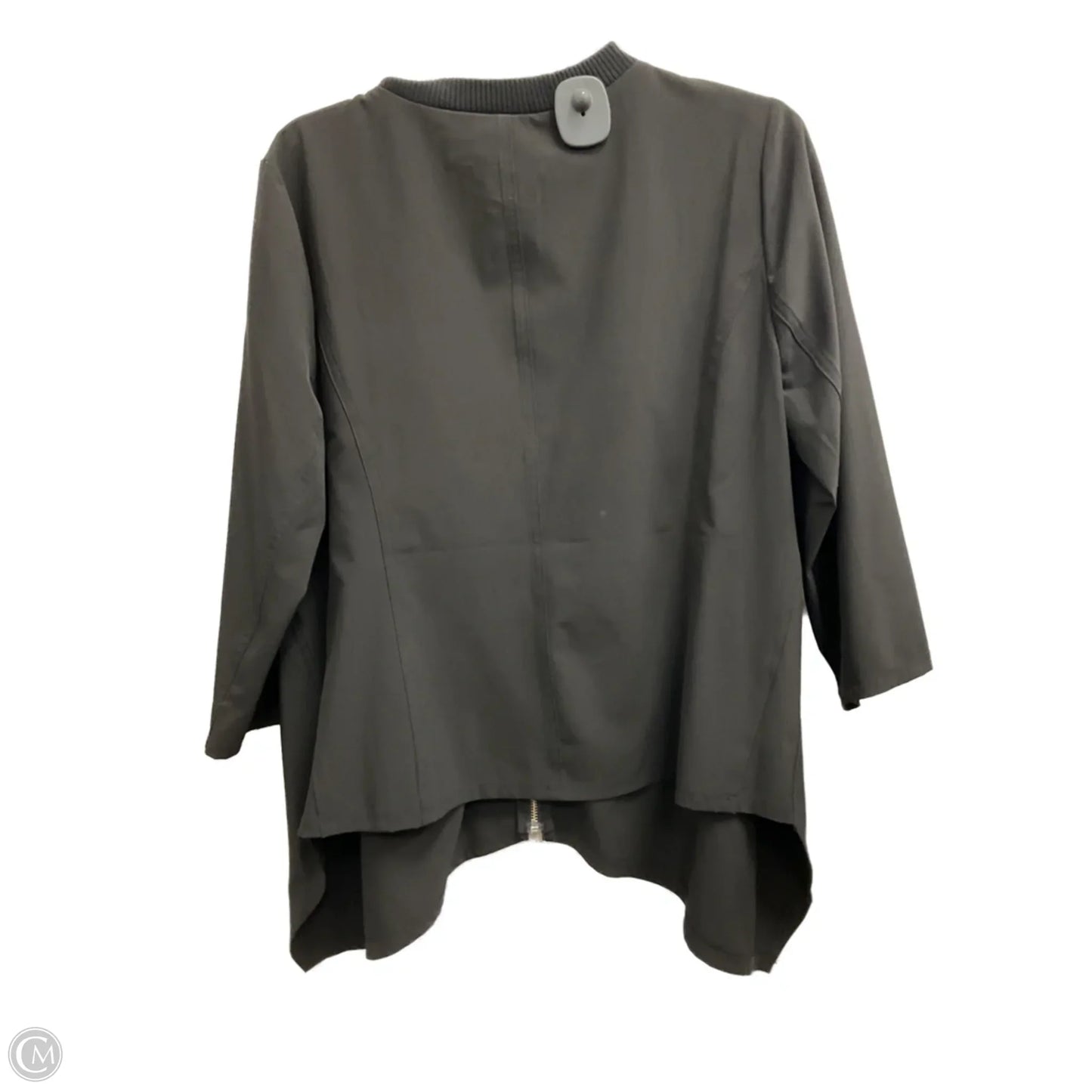 Athletic Jacket By Zenergy By Chicos In Black, Size: L