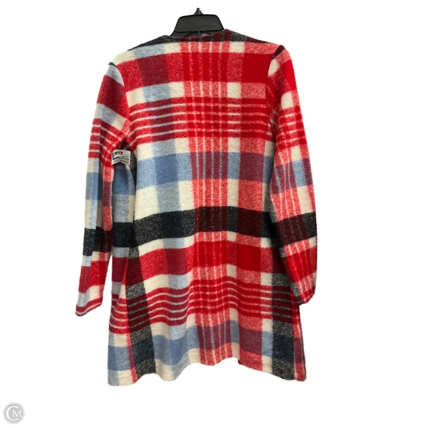 Jacket Shirt By Cynthia Rowley In Plaid Pattern, Size: Xs