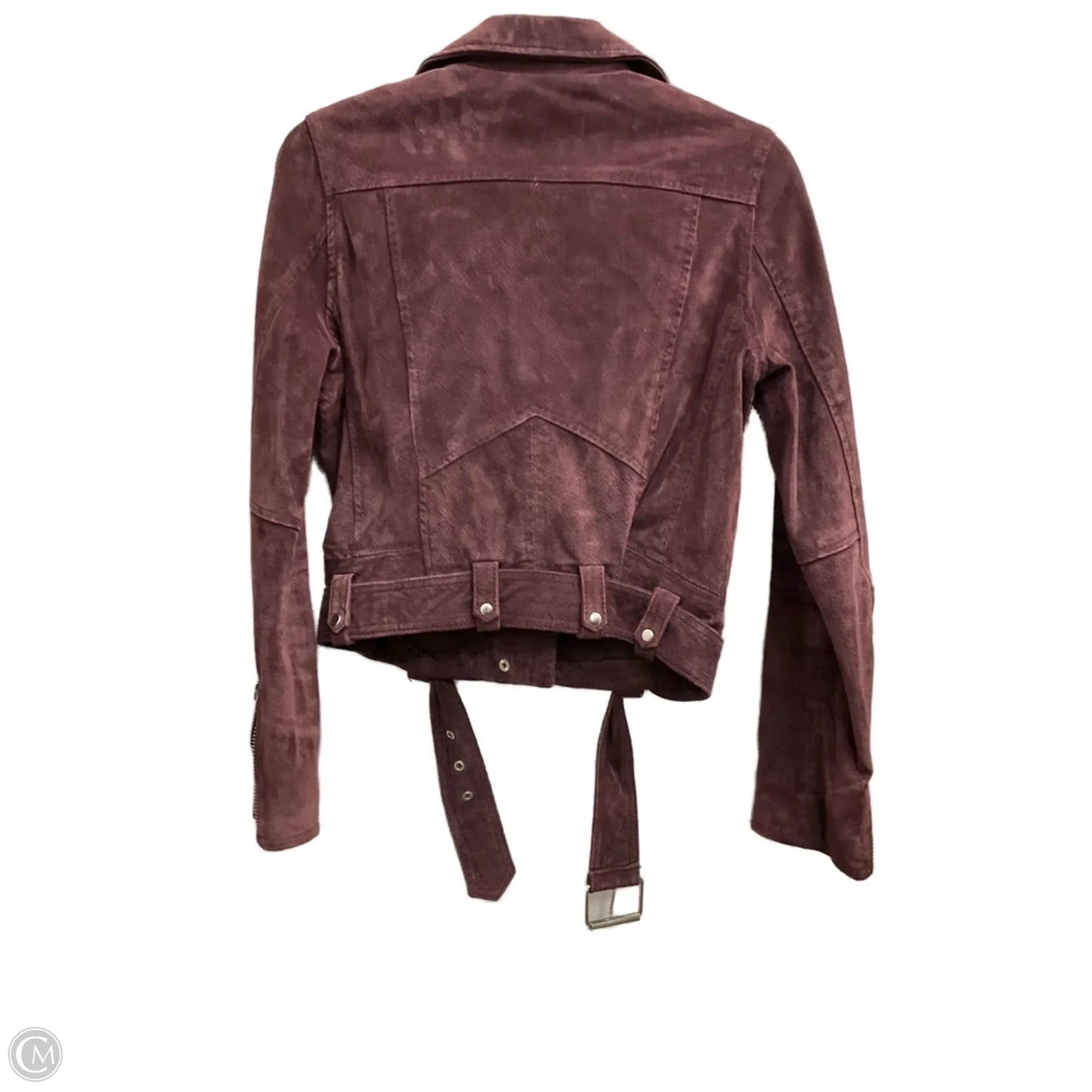 Jacket Leather By Blanknyc In Maroon, Size: S