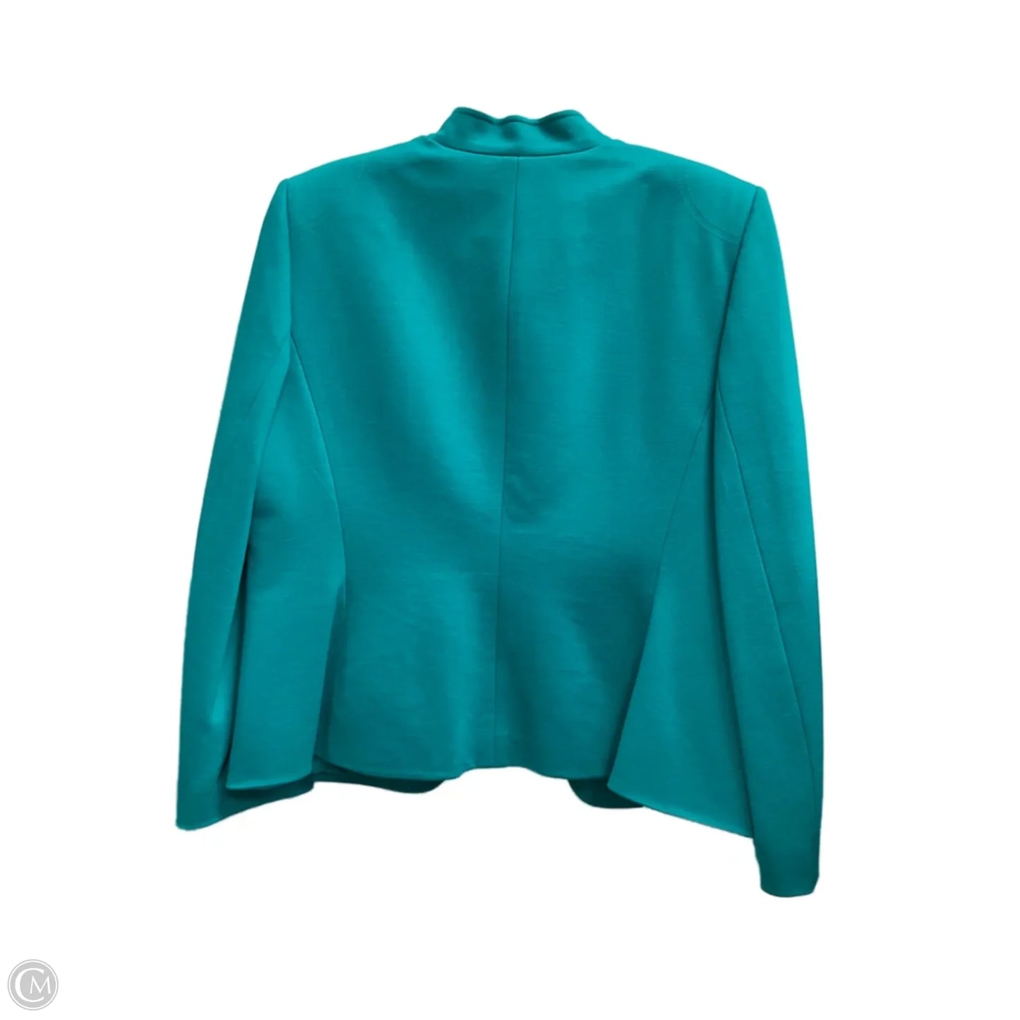 Blazer By Tahari By Arthur Levine In Teal, Size: 14