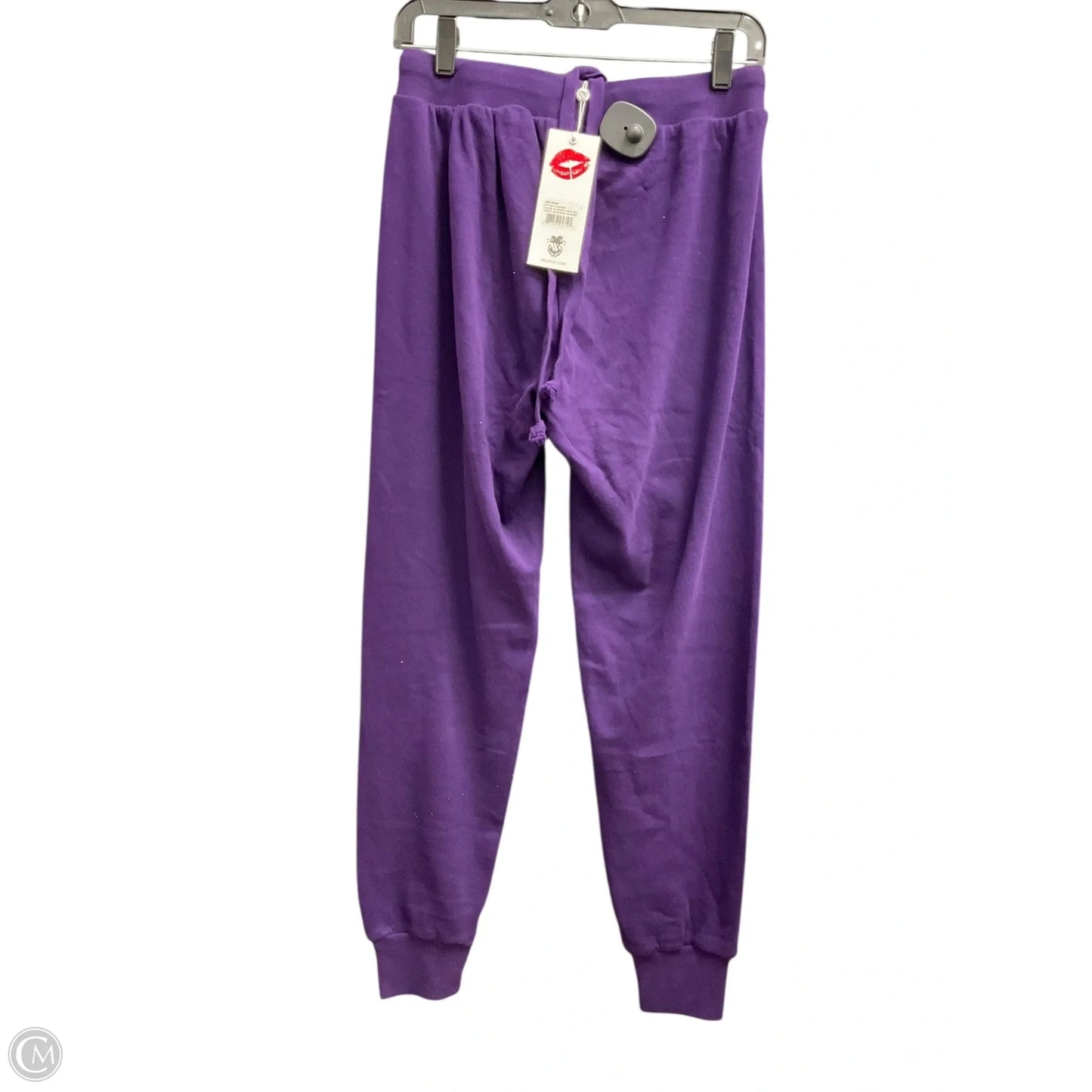 Pants Joggers By Wildfox In Purple, Size: S