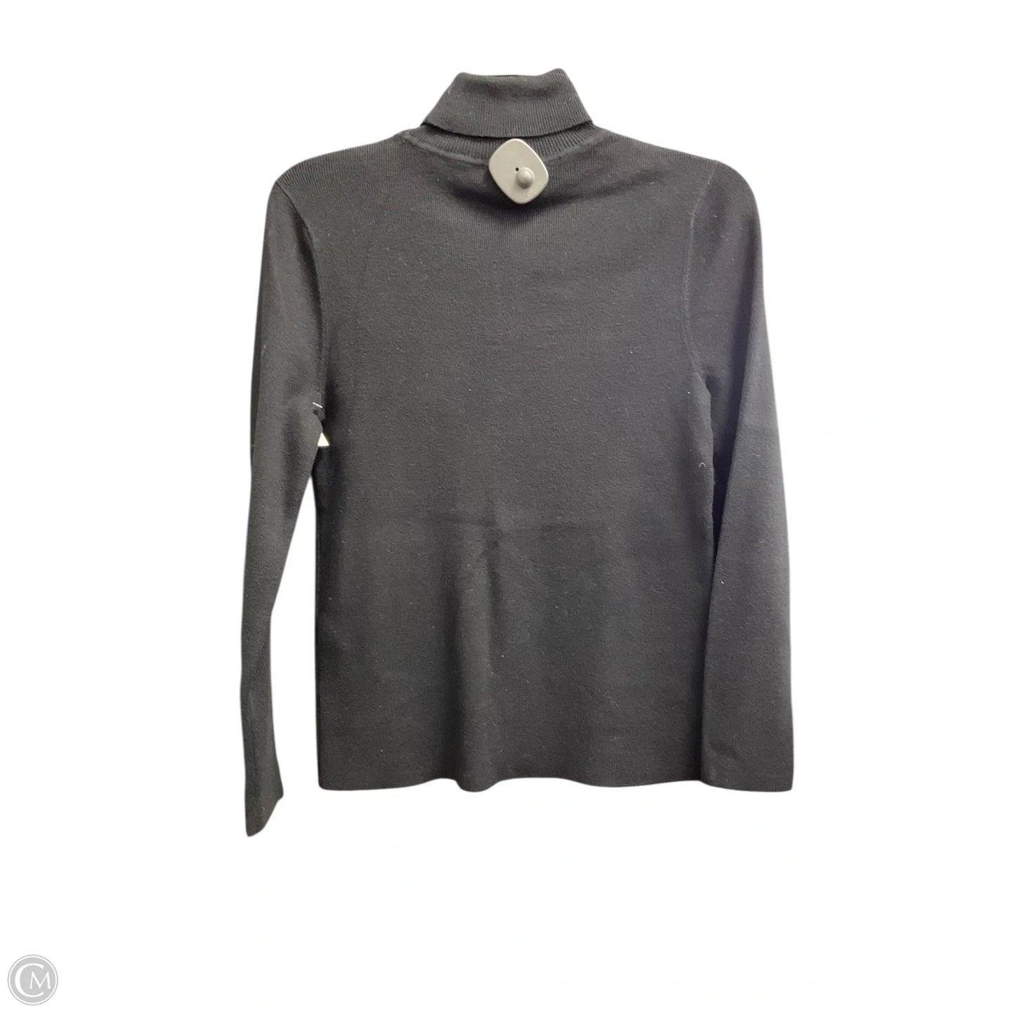 Top Long Sleeve Basic By Chicos In Black, Size: M