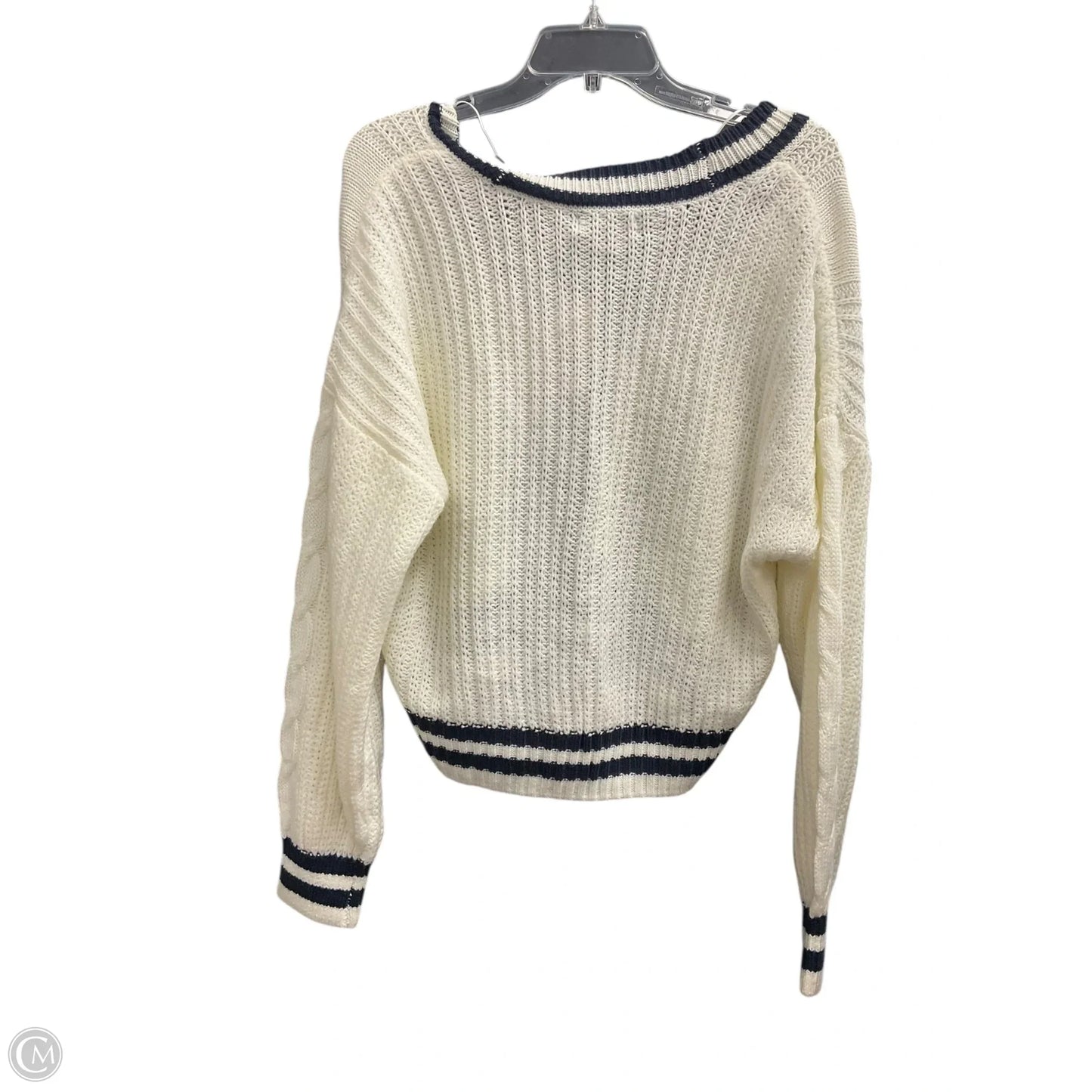 Cardigan By So In White, Size: L