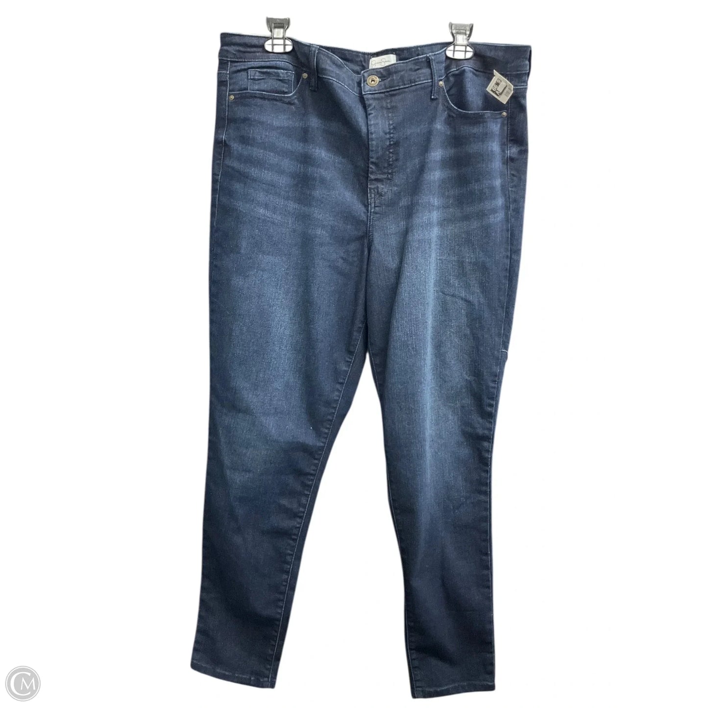 Jeans Straight By Jessica Simpson In Blue Denim, Size: 16