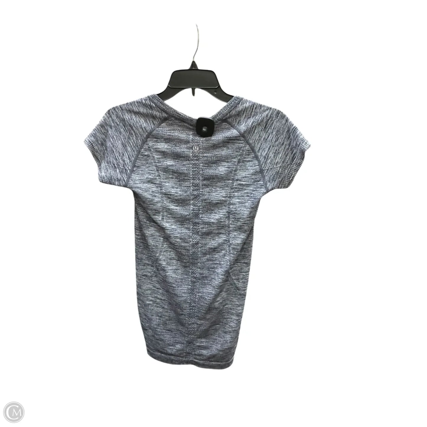 Athletic Top Short Sleeve By Lululemon In Blue, Size: S