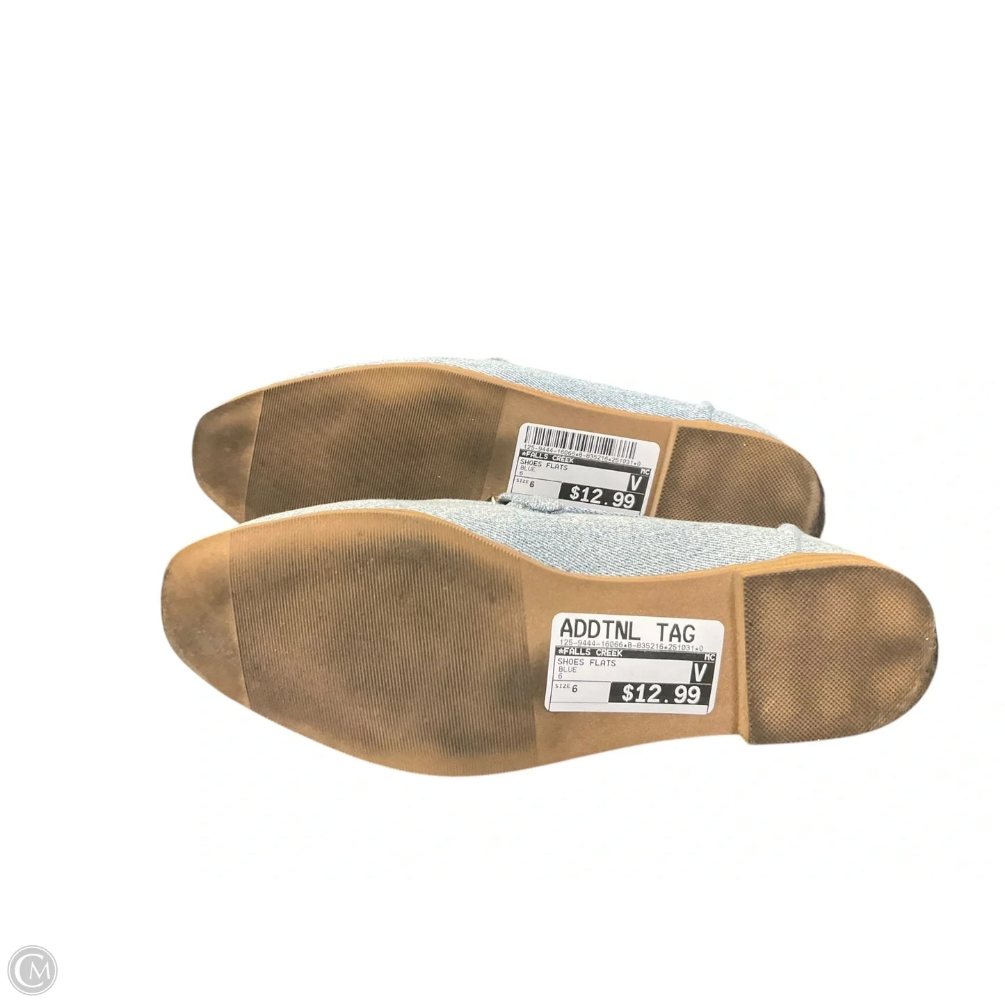 Shoes Flats By Falls Creek In Blue, Size: 6