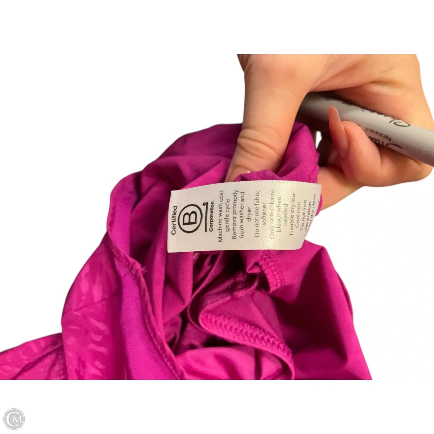 Athletic Shorts By Athleta In Pink, Size: M