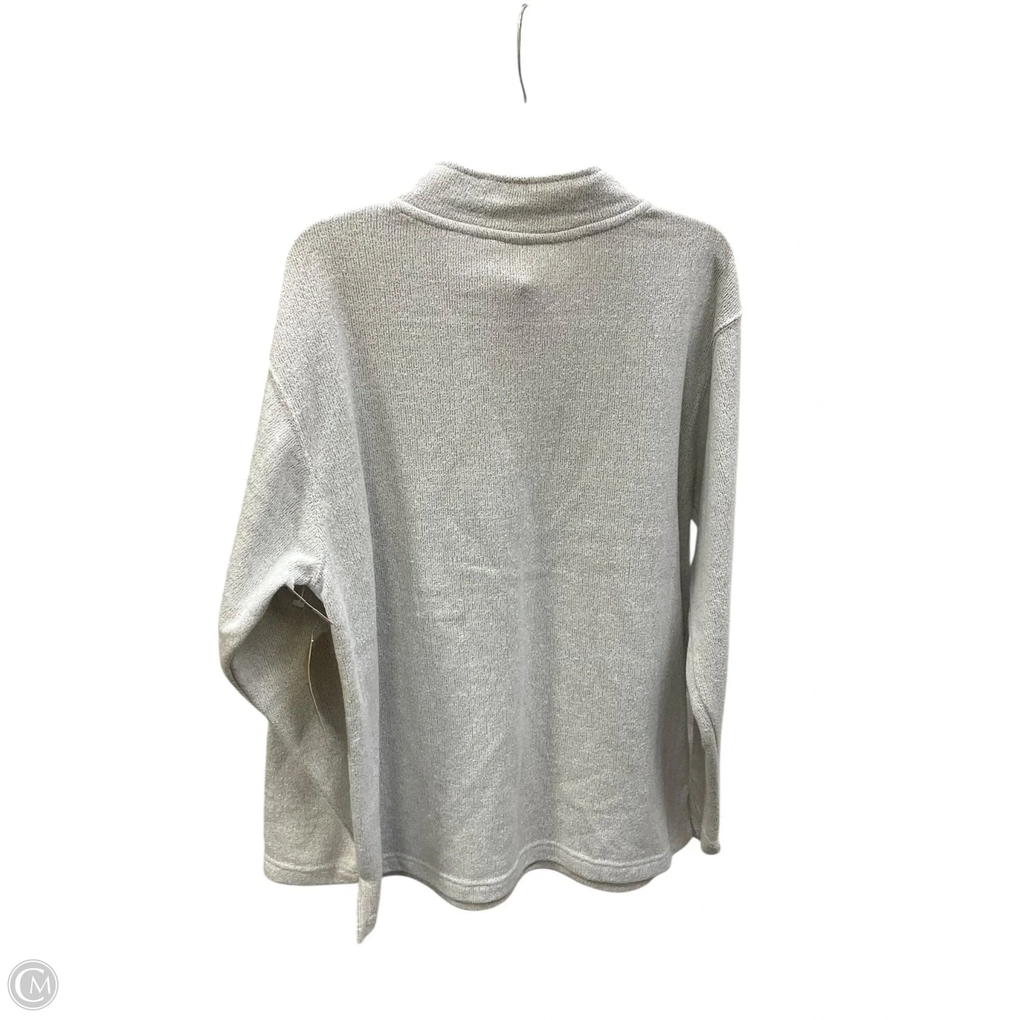 Top Long Sleeve By Clothes Mentor In Grey, Size: Xl