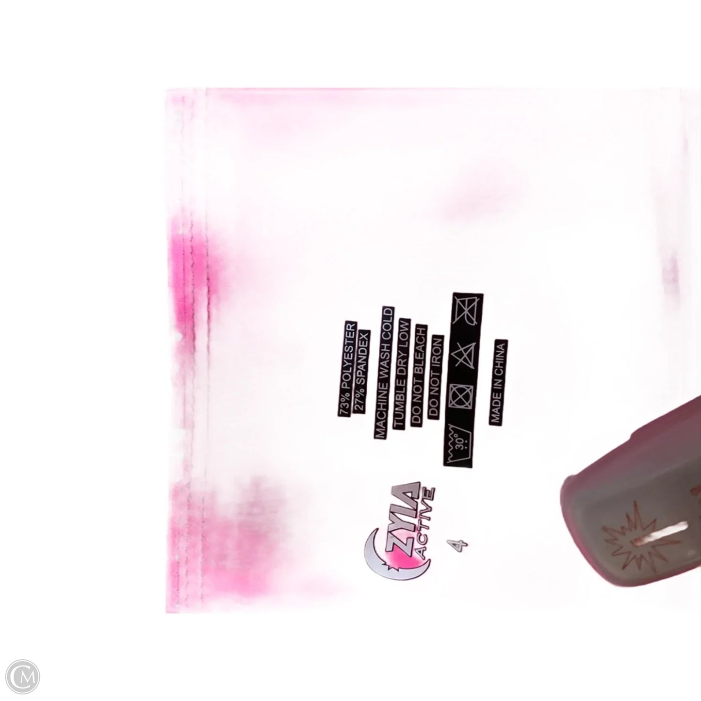 Athletic Leggings By Zyia In Pink, Size: 4