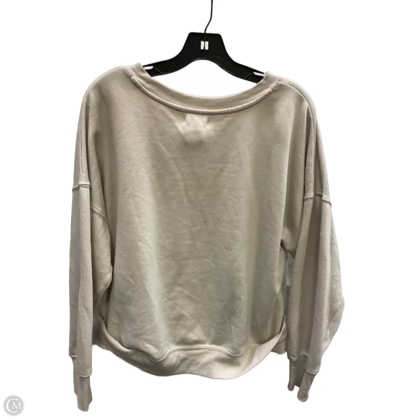 Sweatshirt Crewneck By Maurices In Beige, Size: Xl