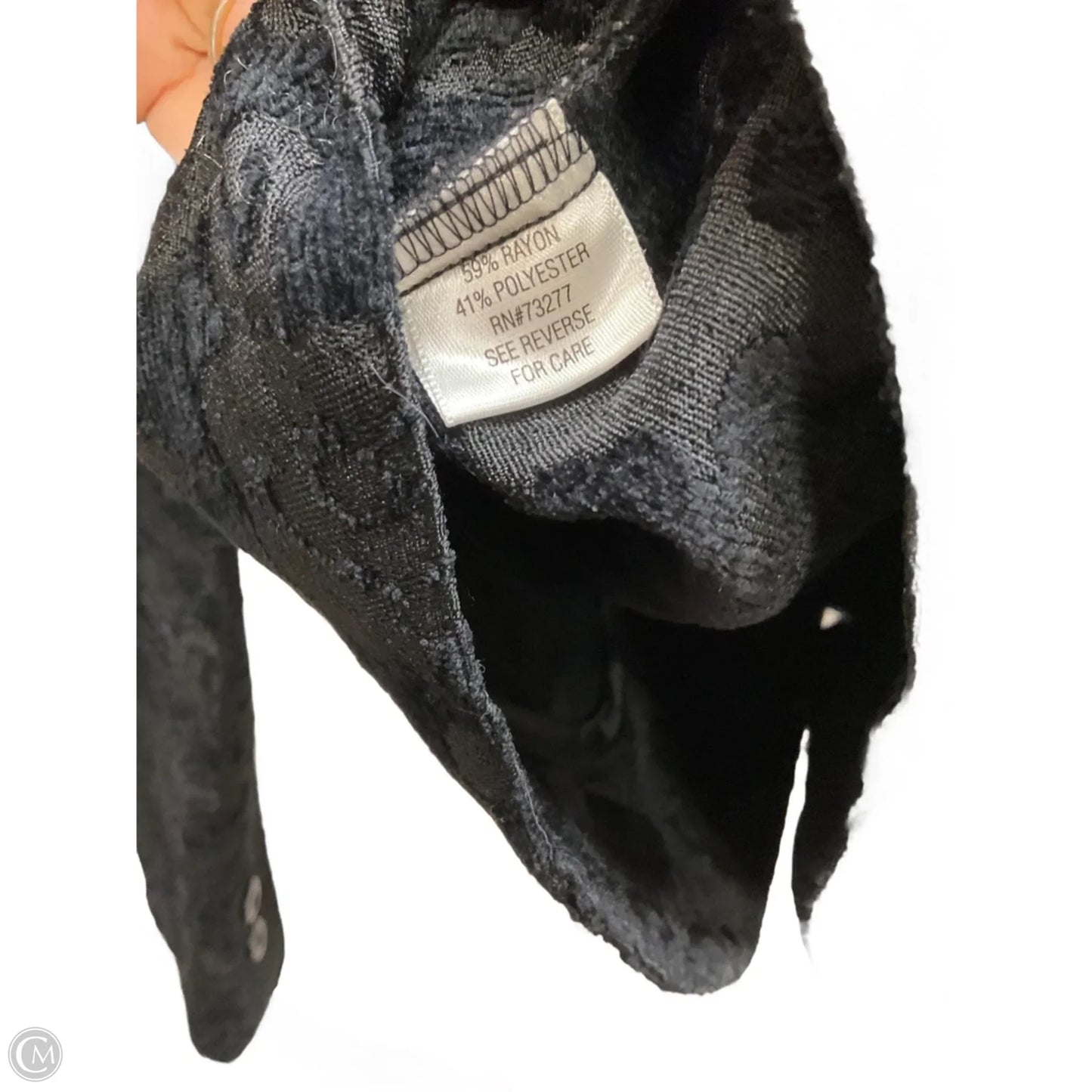 Blazer By Croft And Barrow In Black, Size: L