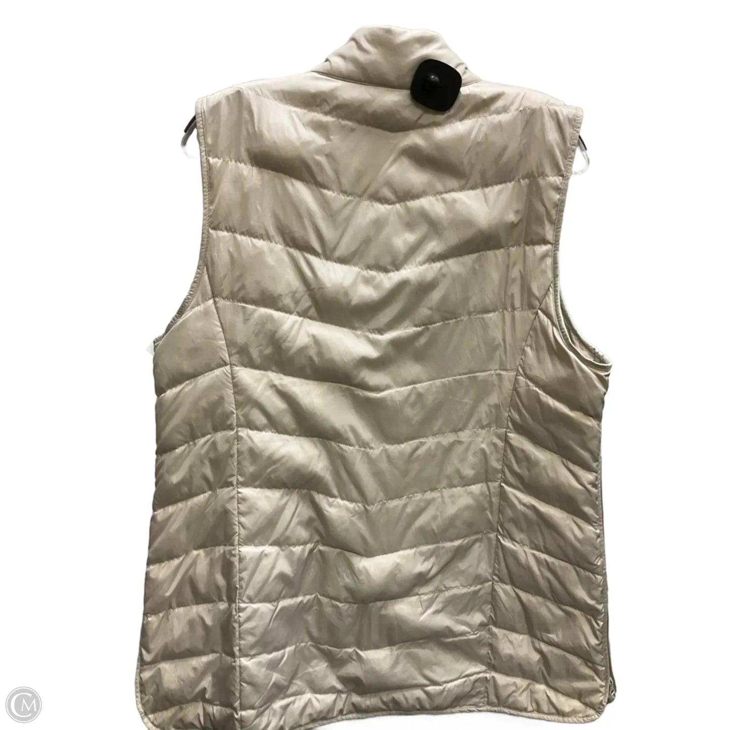 Vest Puffer & Quilted By J. Jill In Cream, Size: L