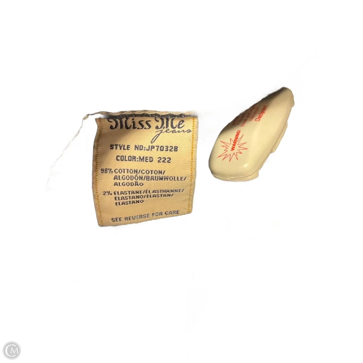 Jeans Boot Cut By Miss Me In Blue Denim, Size: 4