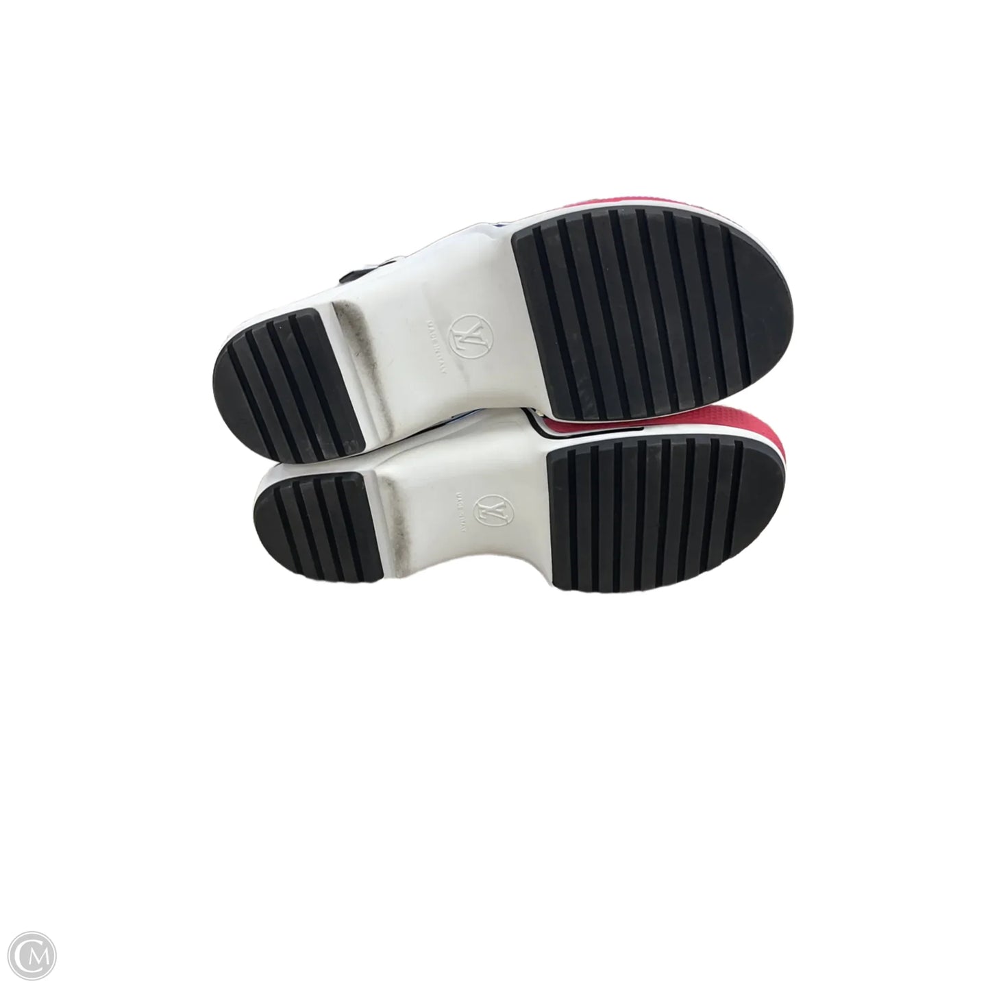 Sandals Luxury Designer By Louis Vuitton In Multi-colored, Size: 9.5