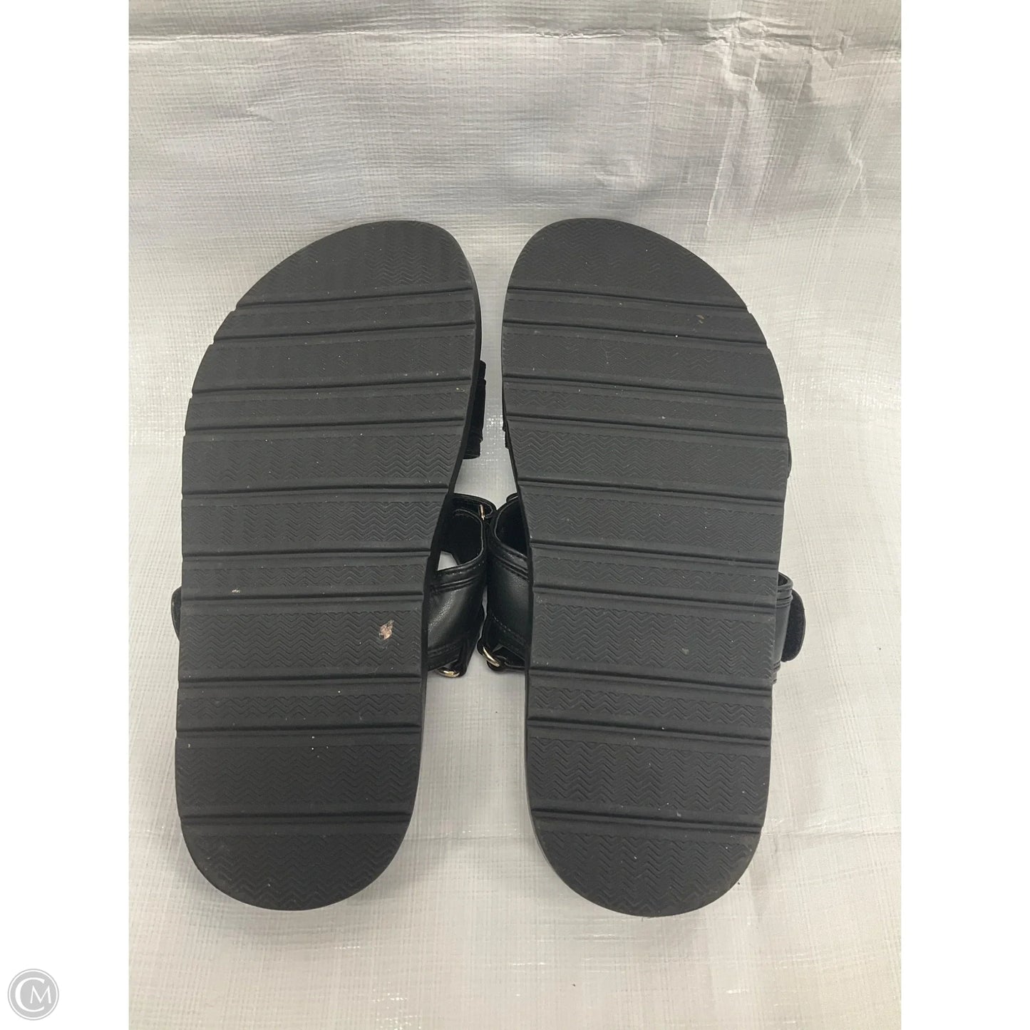 Sandals Flats By Torrid In Black, Size: 9.5
