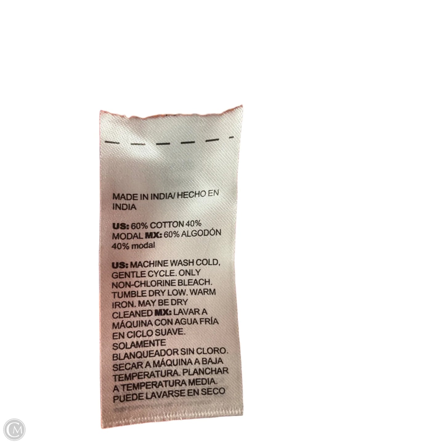 Top Short Sleeve Basic By Chicos In Orange, Size: L