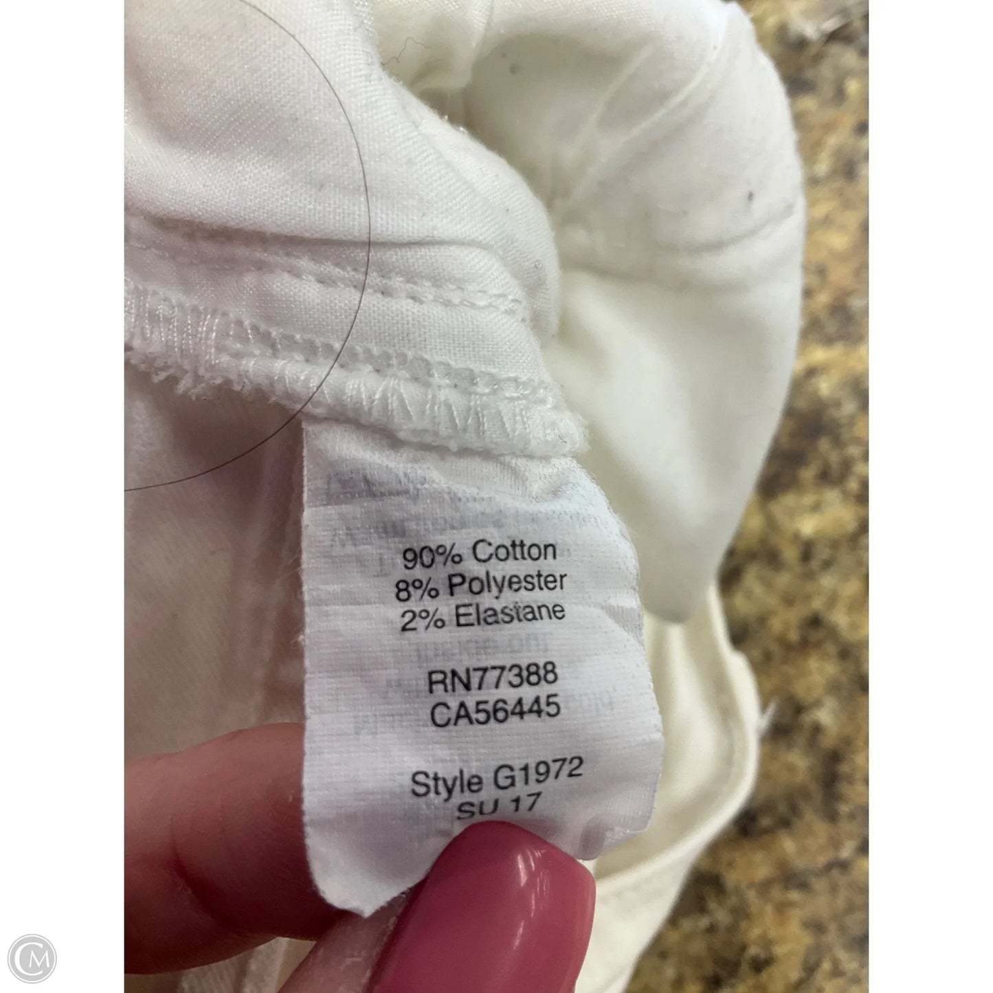 Jeans Skinny By J. Crew In White Denim, Size: 8