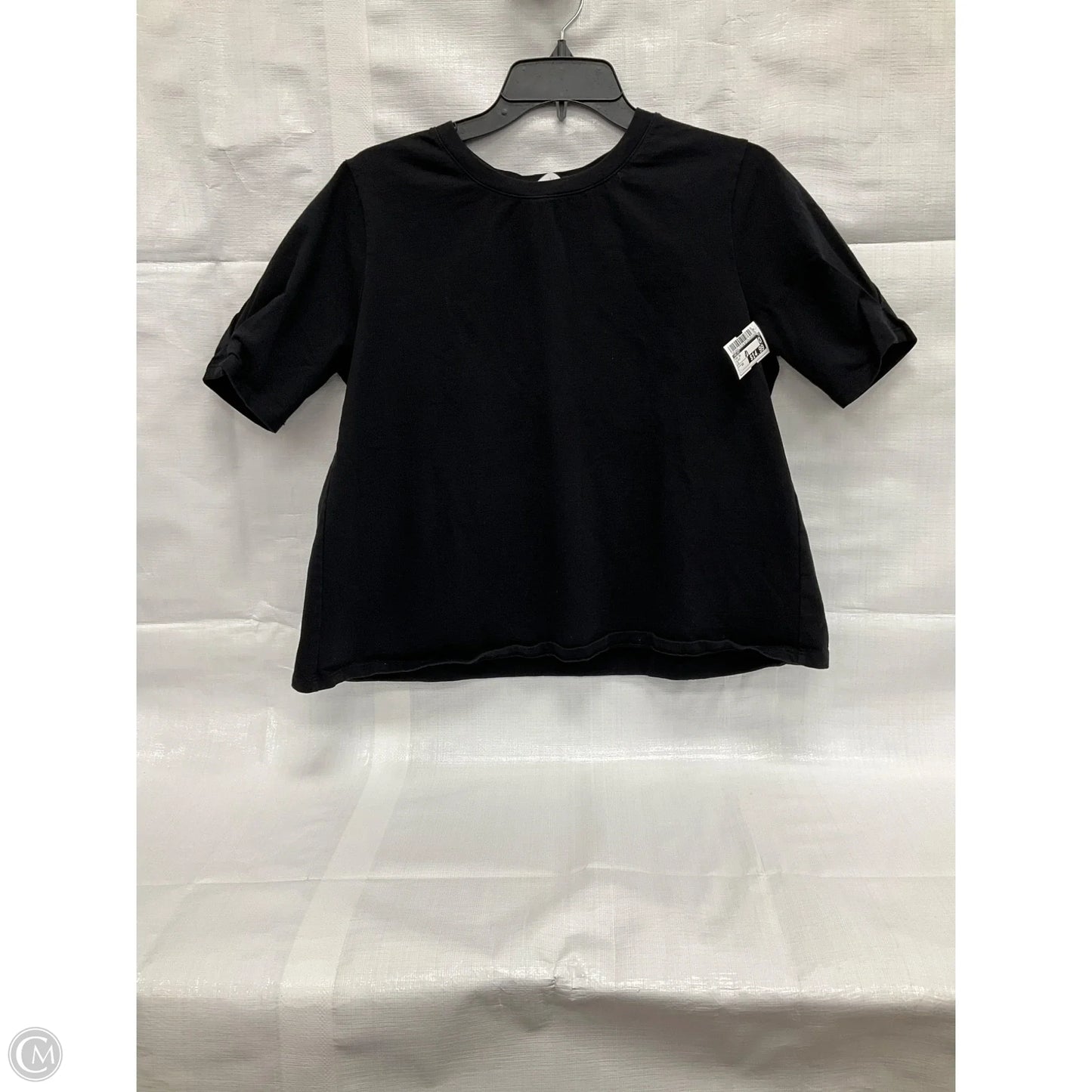 Top Short Sleeve By Velvet In Black, Size: Xs
