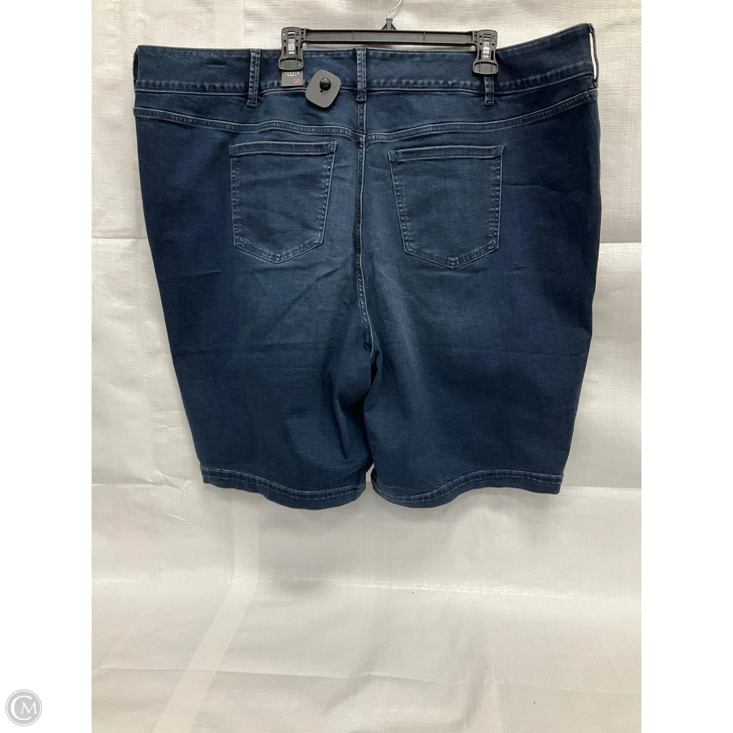 Shorts By Torrid In Blue Denim, Size: 30