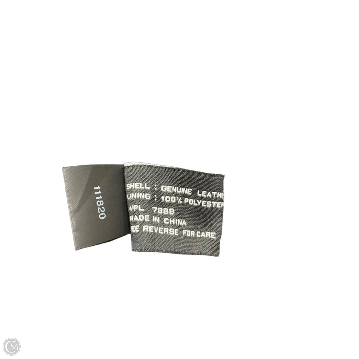 Coat Leather By Jones New York In Black, Size: L
