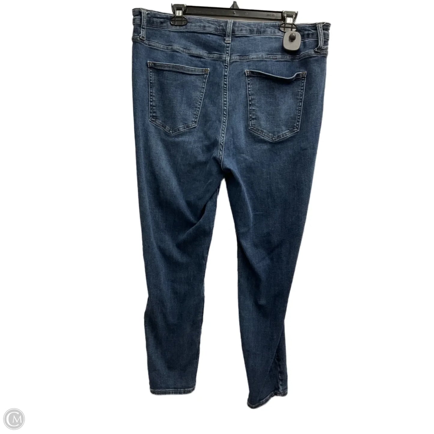 Jeans Skinny By Pistola In Blue Denim, Size: 18