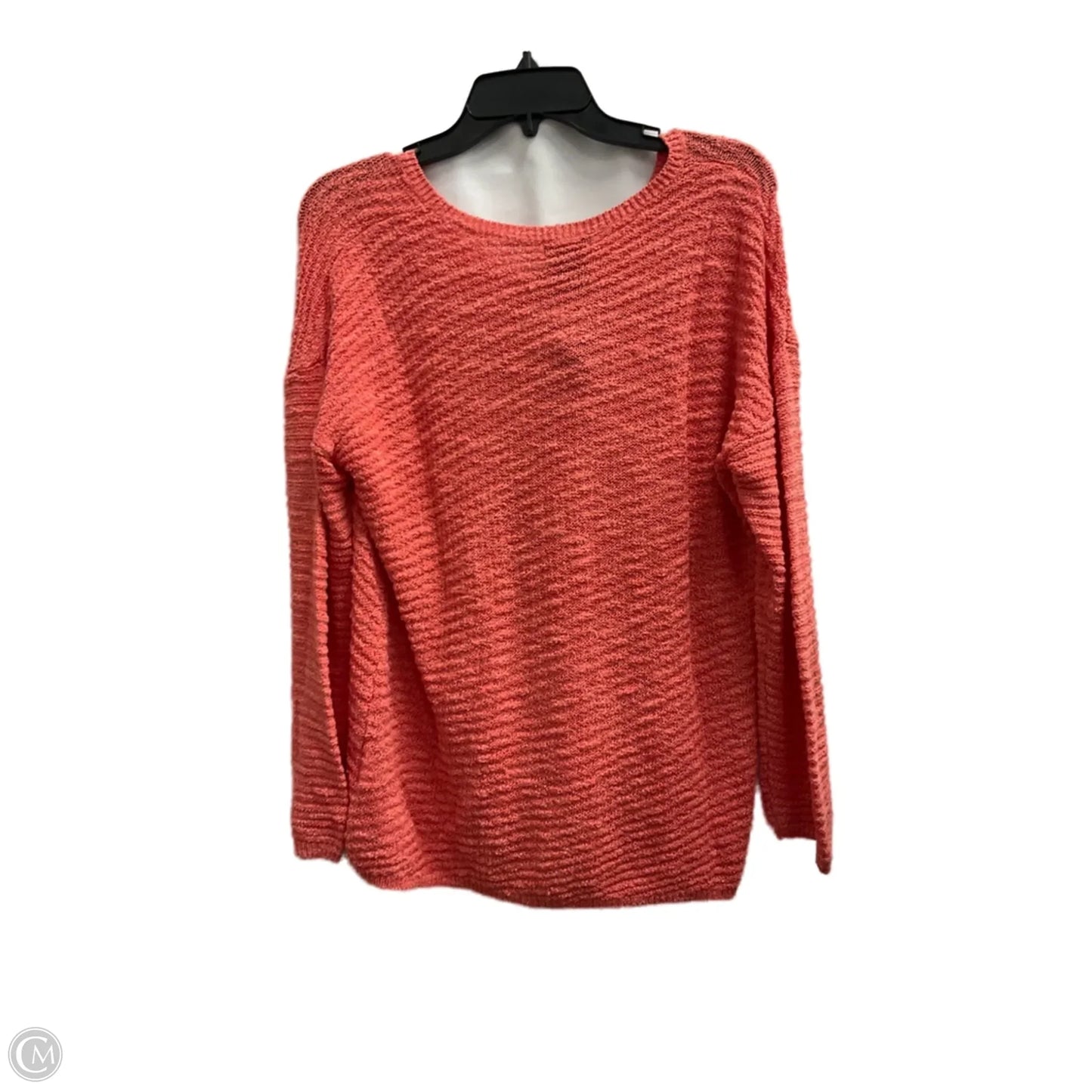 Sweater By Calvin Klein In Coral, Size: Xl