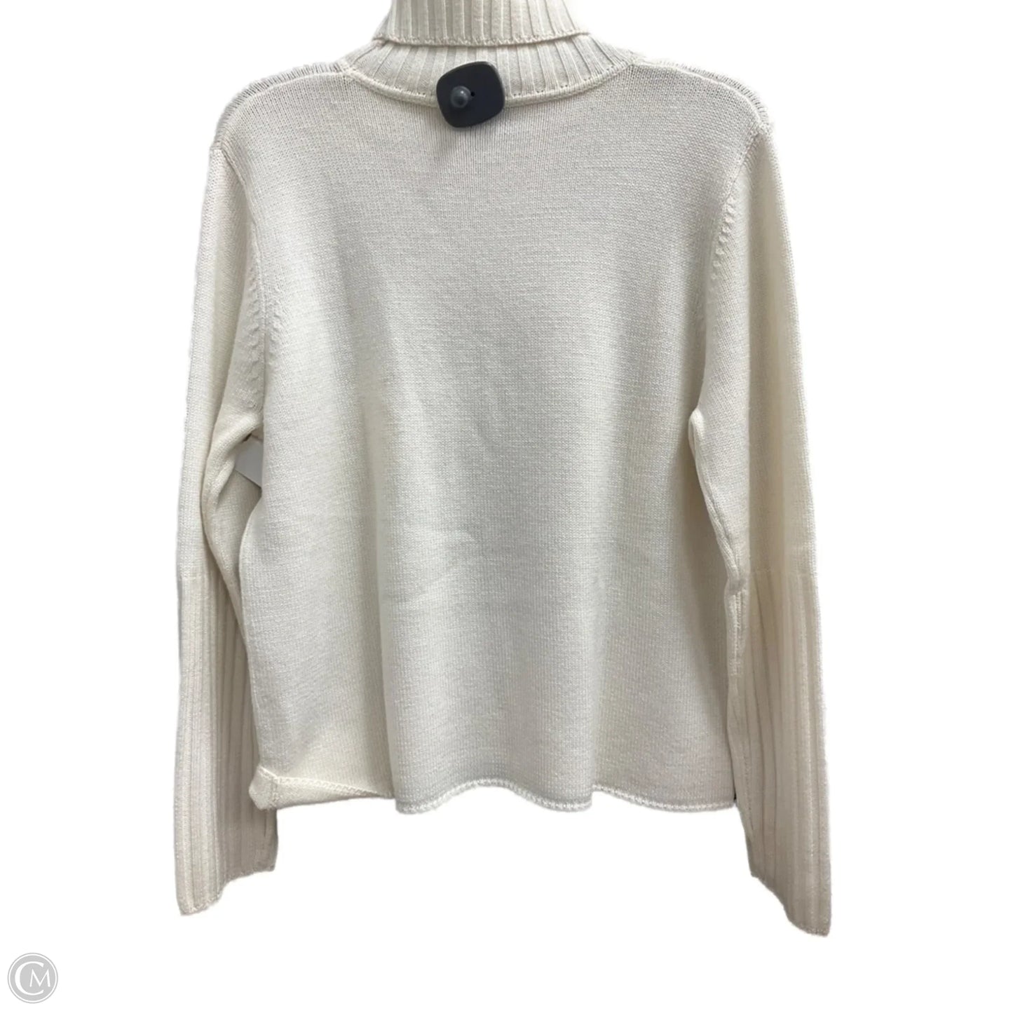 Sweater By Eileen Fisher In Cream, Size: L
