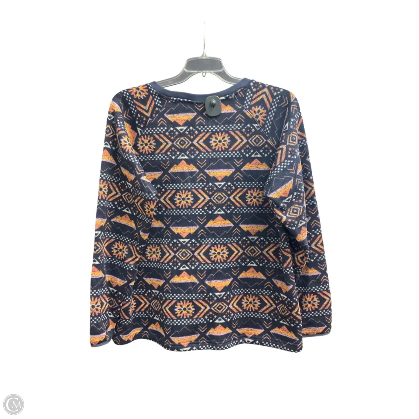 Sweater By Columbia In Orange & Purple, Size: 2x