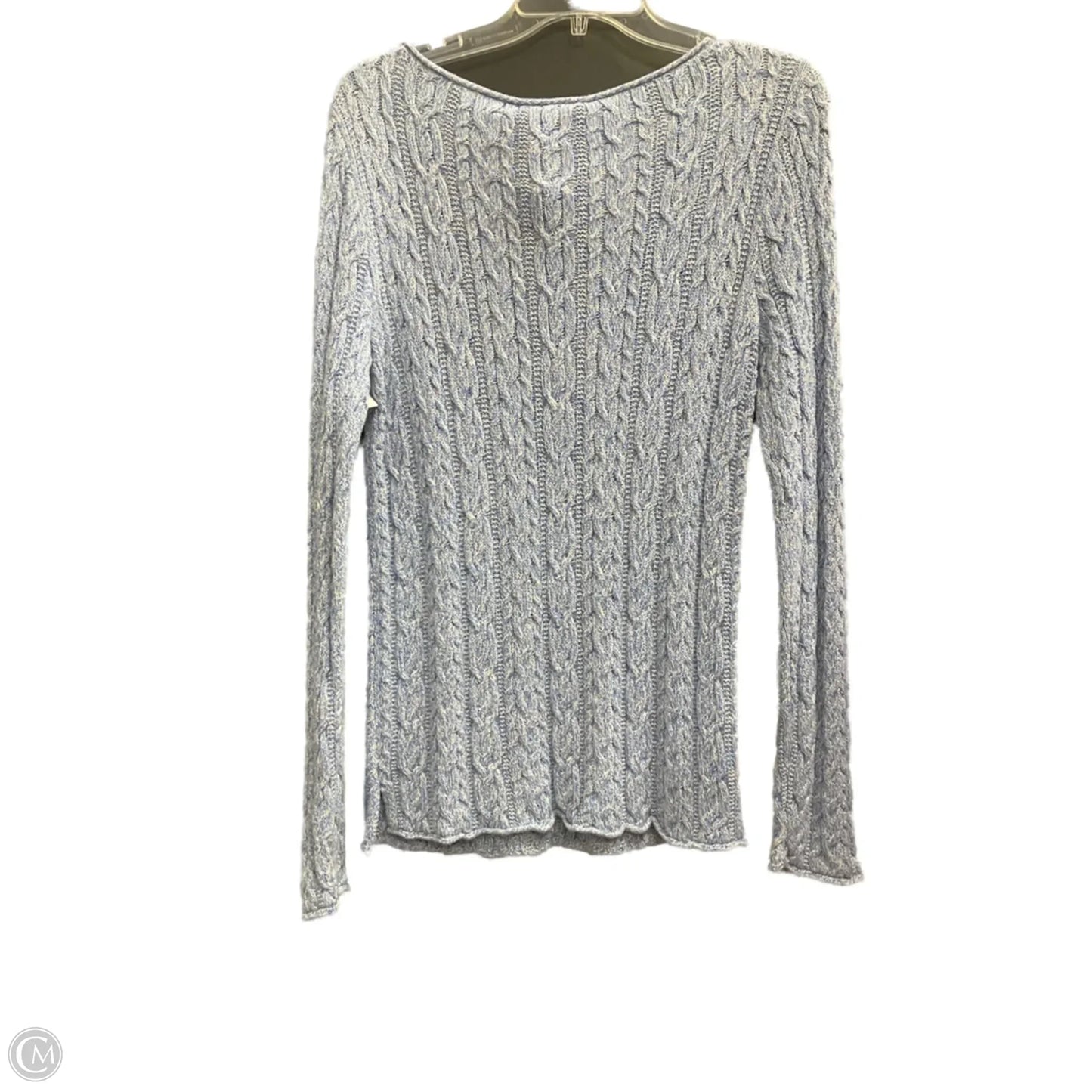 Sweater By Lauren By Ralph Lauren In Blue, Size: L