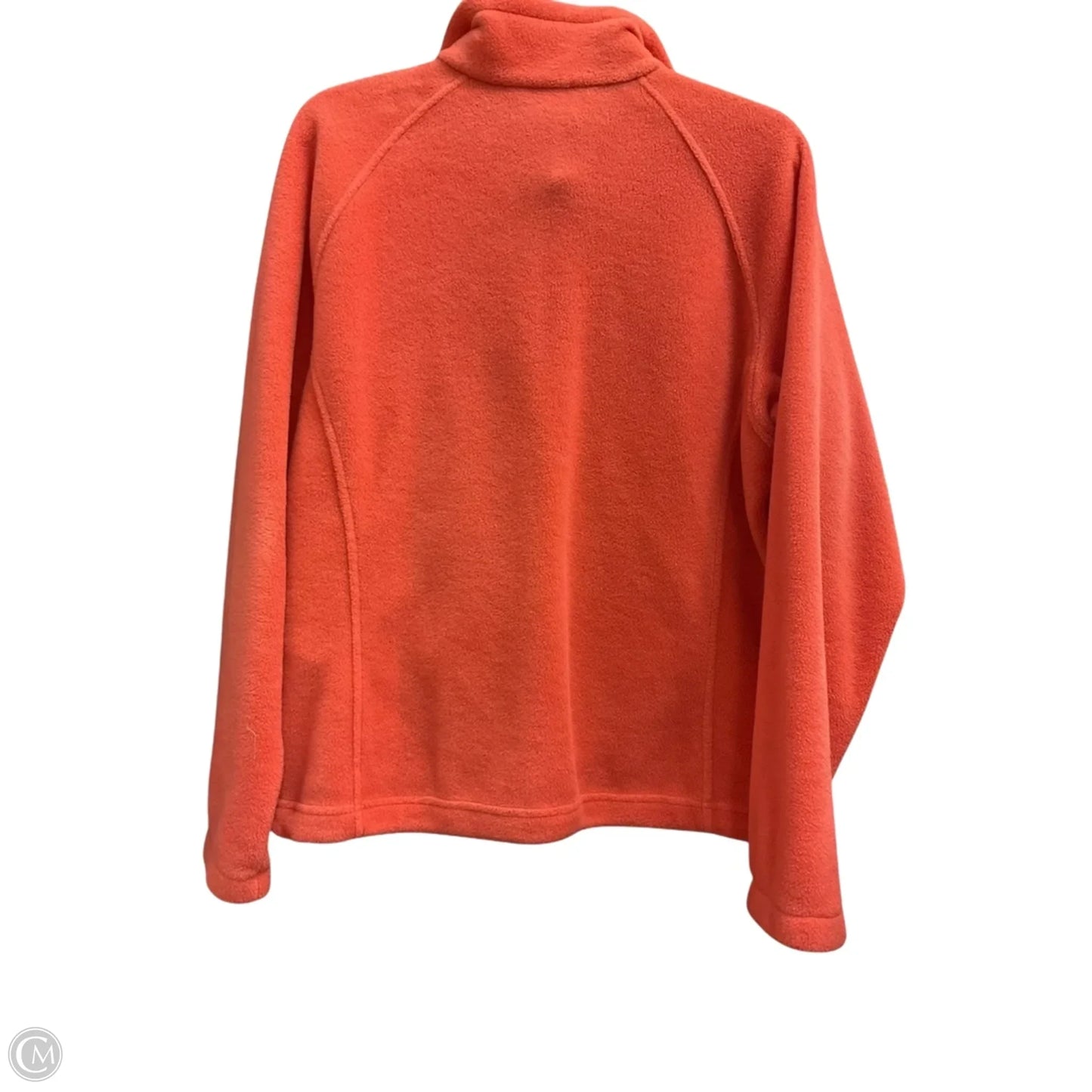 Athletic Jacket By Columbia In Coral, Size: M