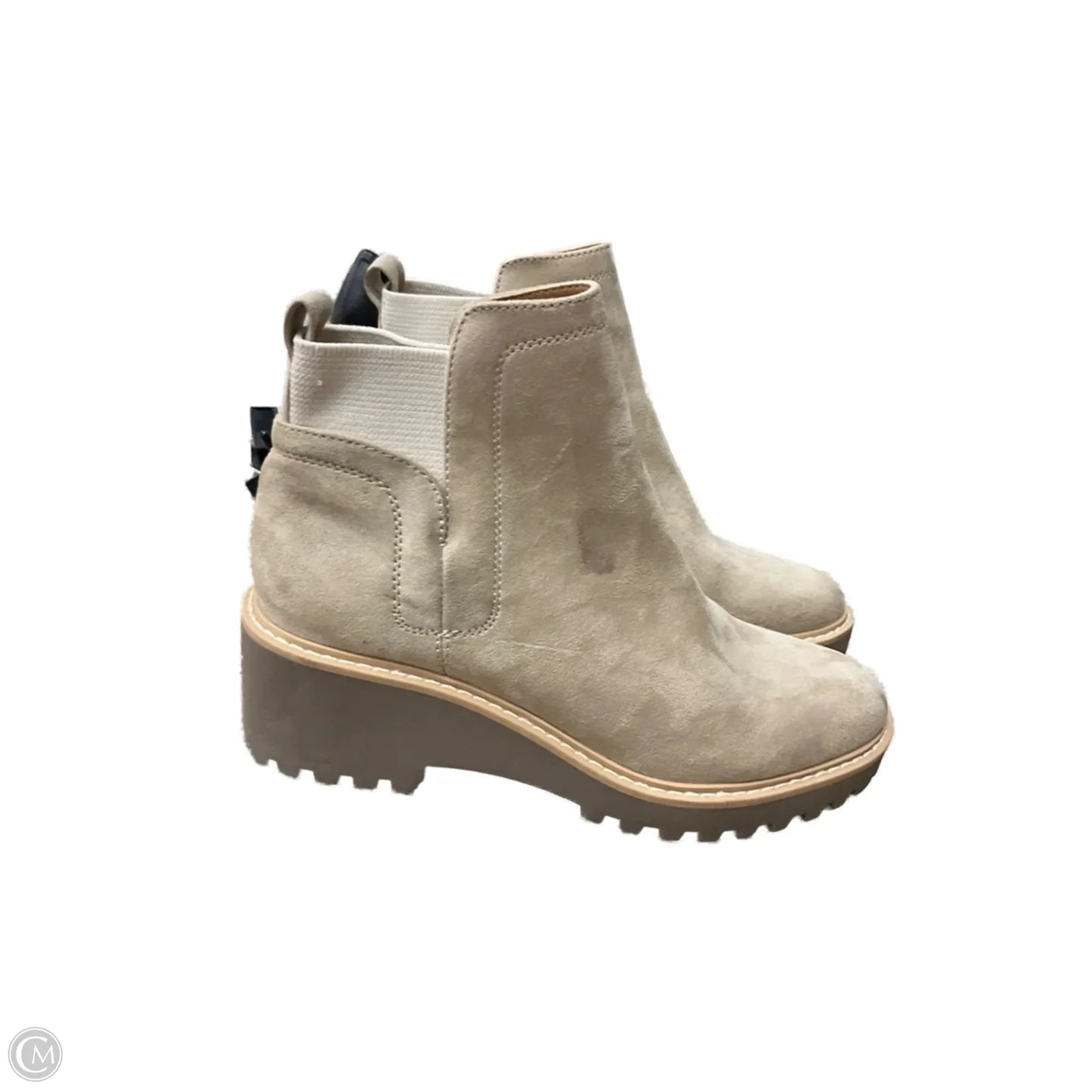 Boots Ankle Flats By Dolce Vita In Beige, Size: 8.5